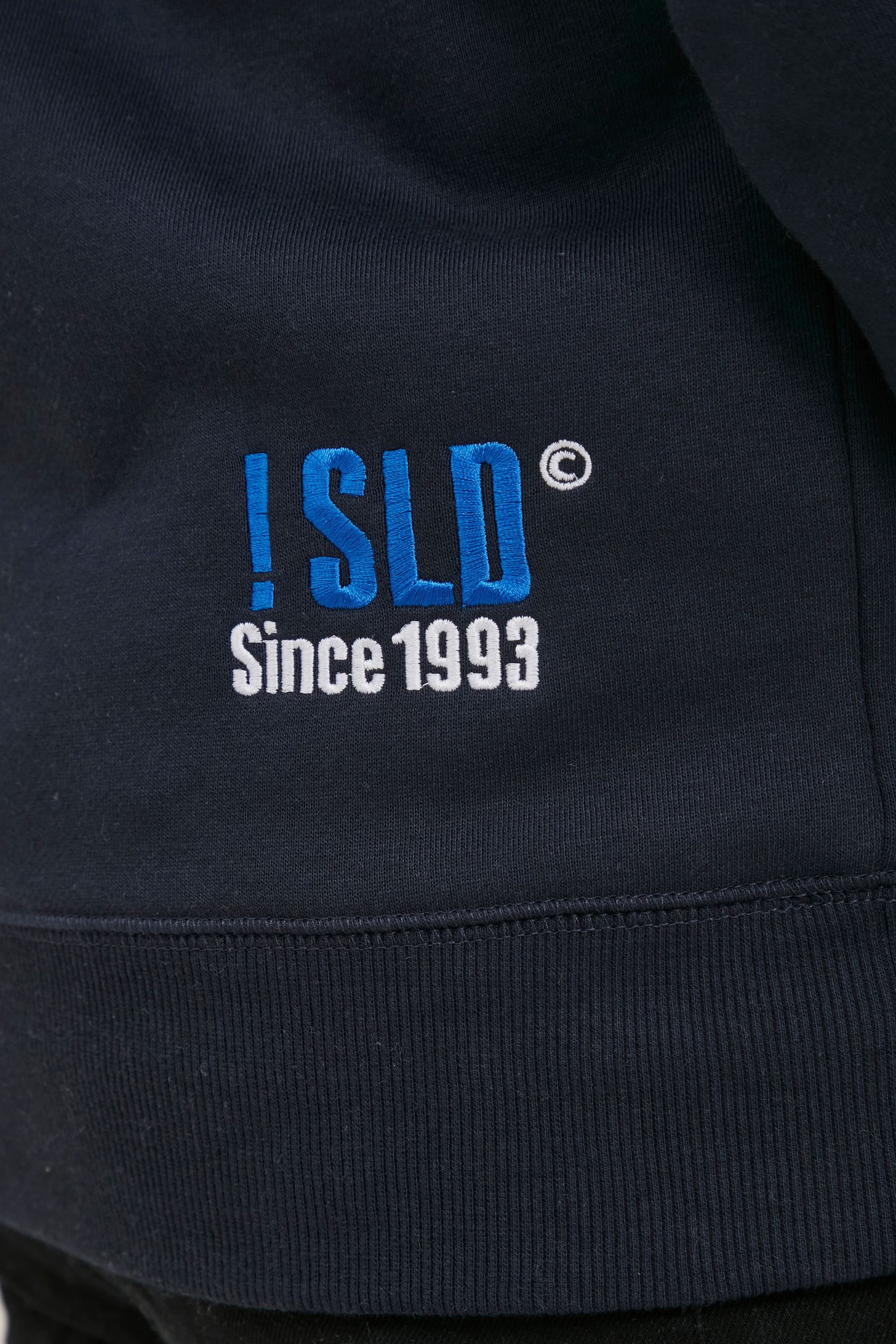 !Solid Kapuzensweatjacke SDBennZip Kapuzenjacke Sweatshirtjacke mit kontrastfarbenenen Details