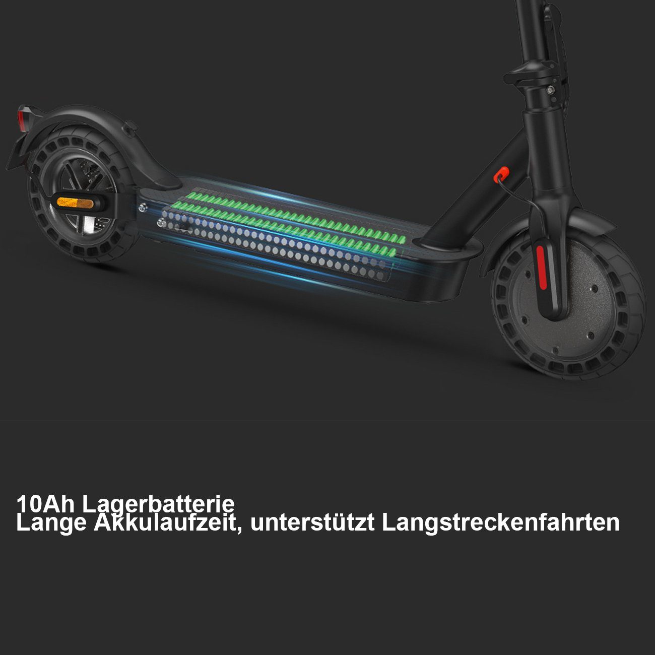 Erwachsene Elektroroller 20,00 E-Scooter Scooter für LETGOSPT 40km E-scooter Faltbarer Elektro W, Aluminium Scooter 500,00 Reichweite, bis km/h, 1 ABE, mit Stück Straßenzulassung Wabenreifen Zoll 10