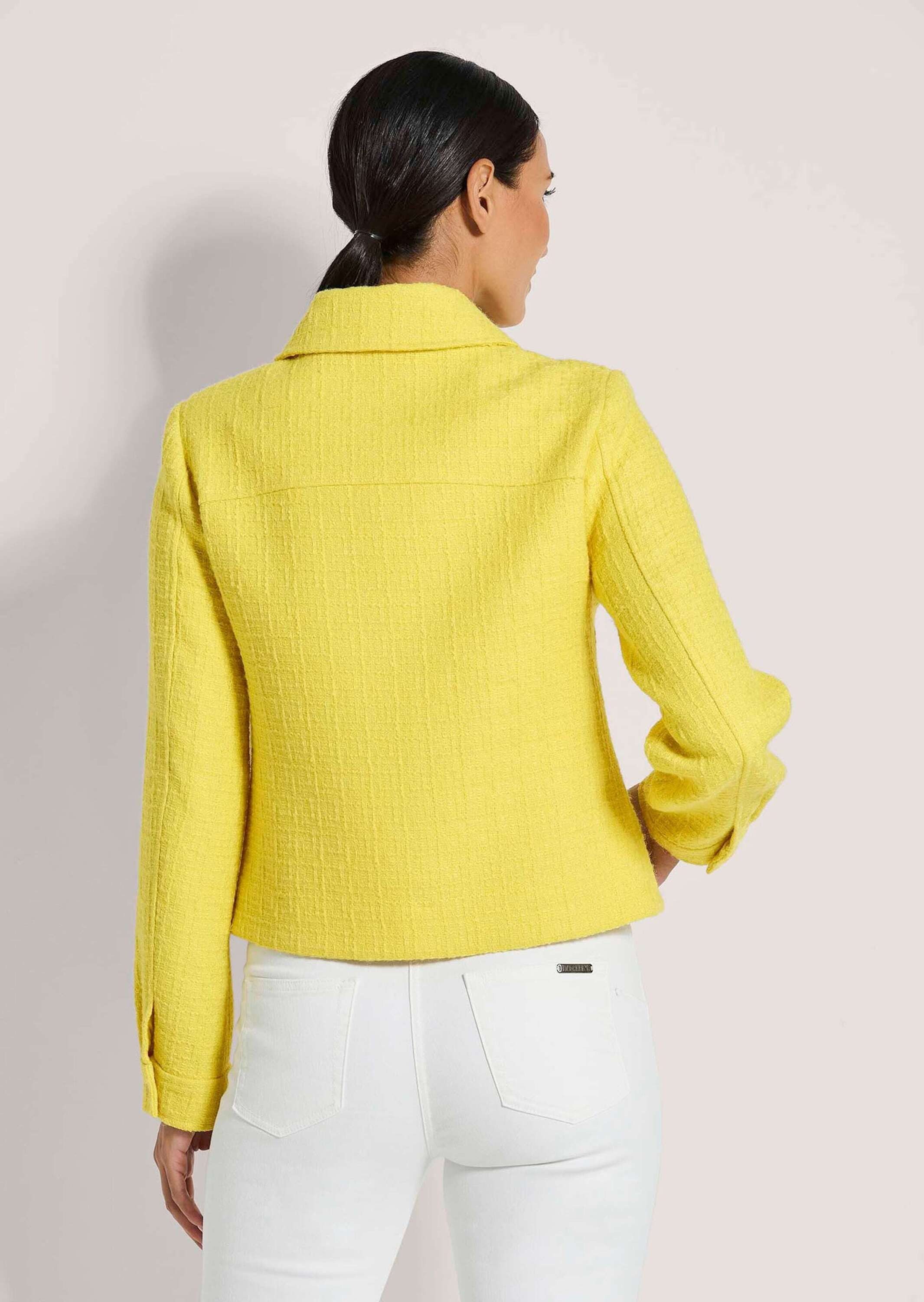 MADELEINE Kurzblazer Kurzer Bouclé-Blazer