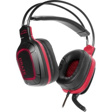 Speedlink Gaming Headset, black Kopfhörer (Fernbedienung, Lautstärkeregelung, Mikrofon-Stummschaltung)
