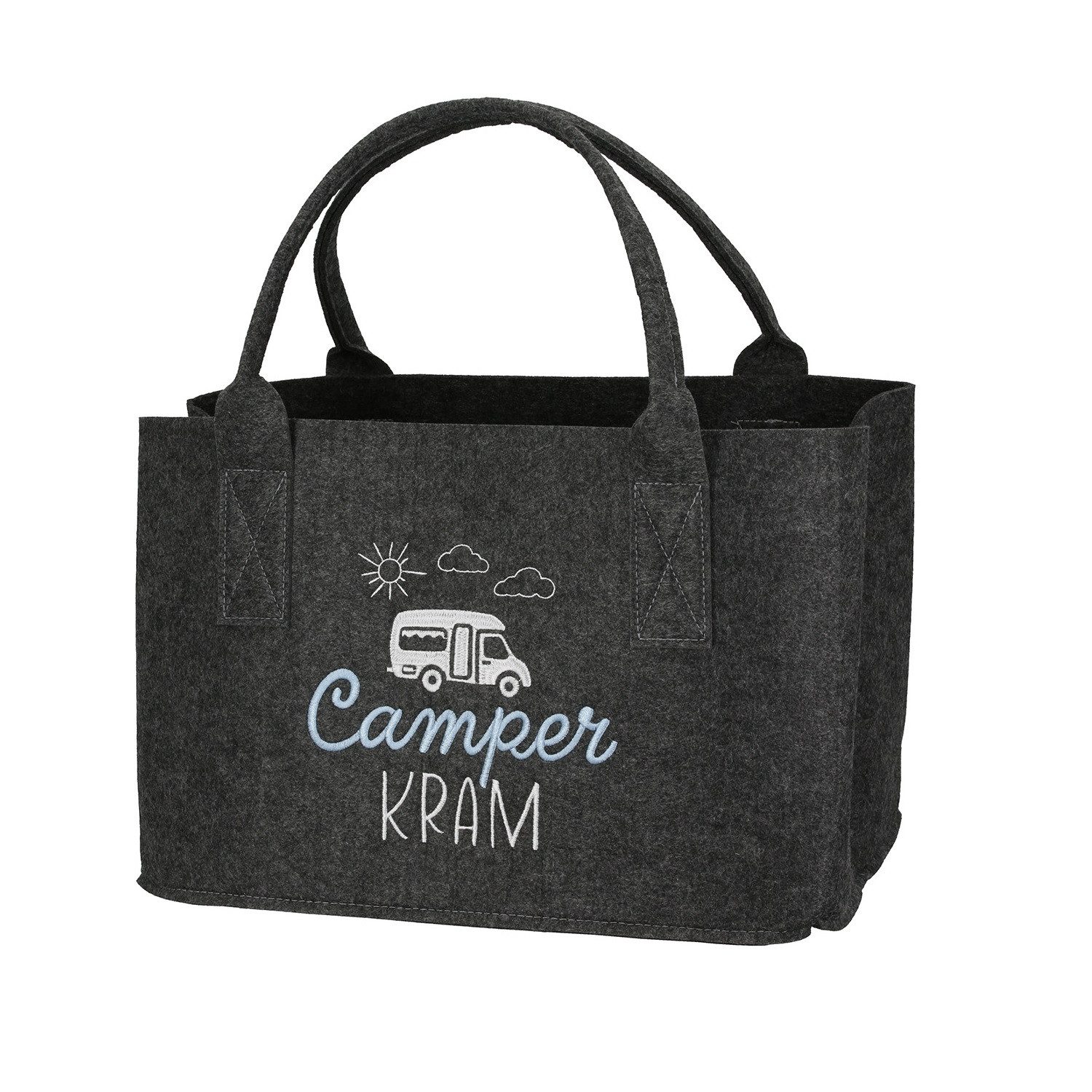 GILDE Shopper Tasche 'Camperglück' 61614 günstig online kaufen
