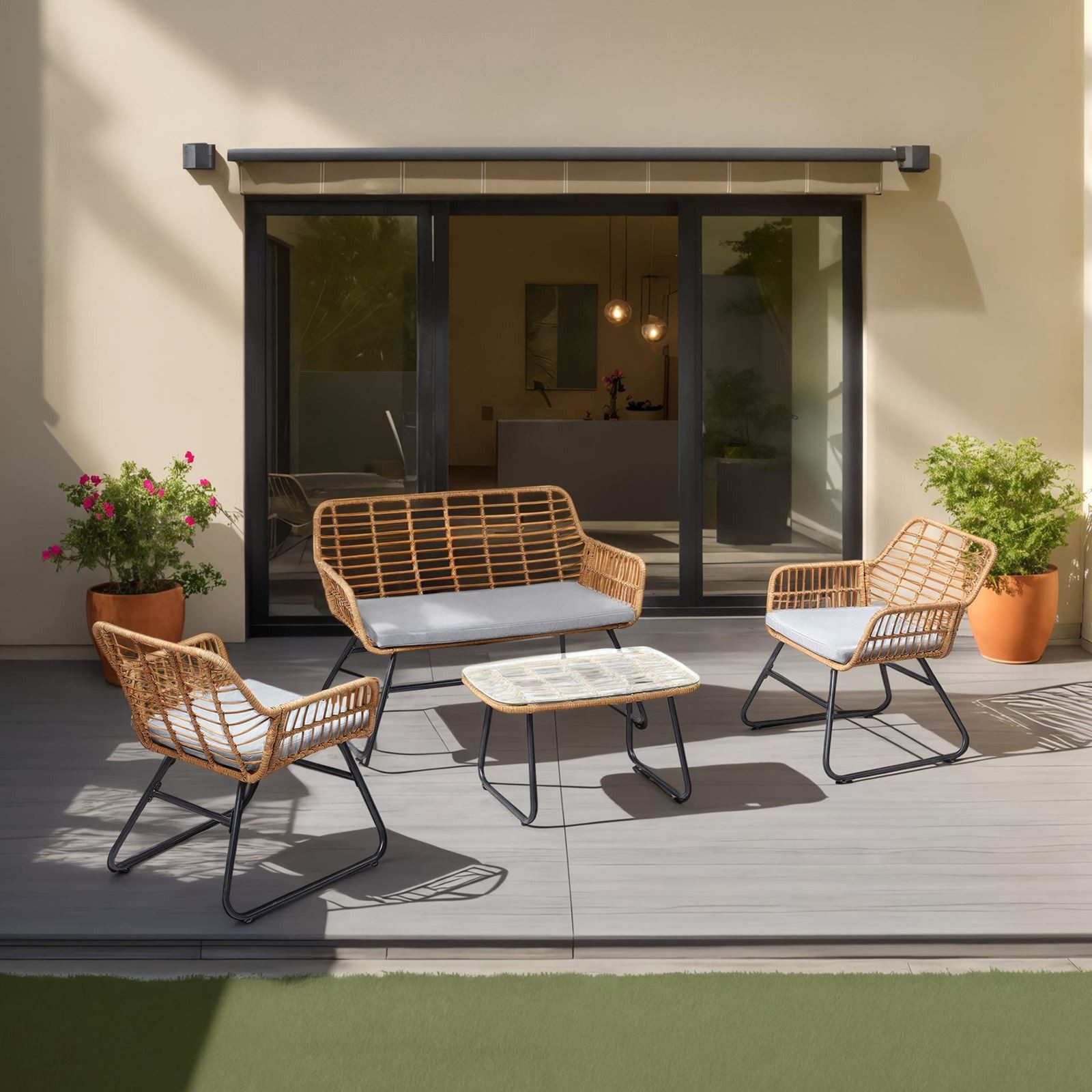 IDIMEX Gartenlounge-Set RIVIERA, Outdoor Lounge Set günstig online kaufen