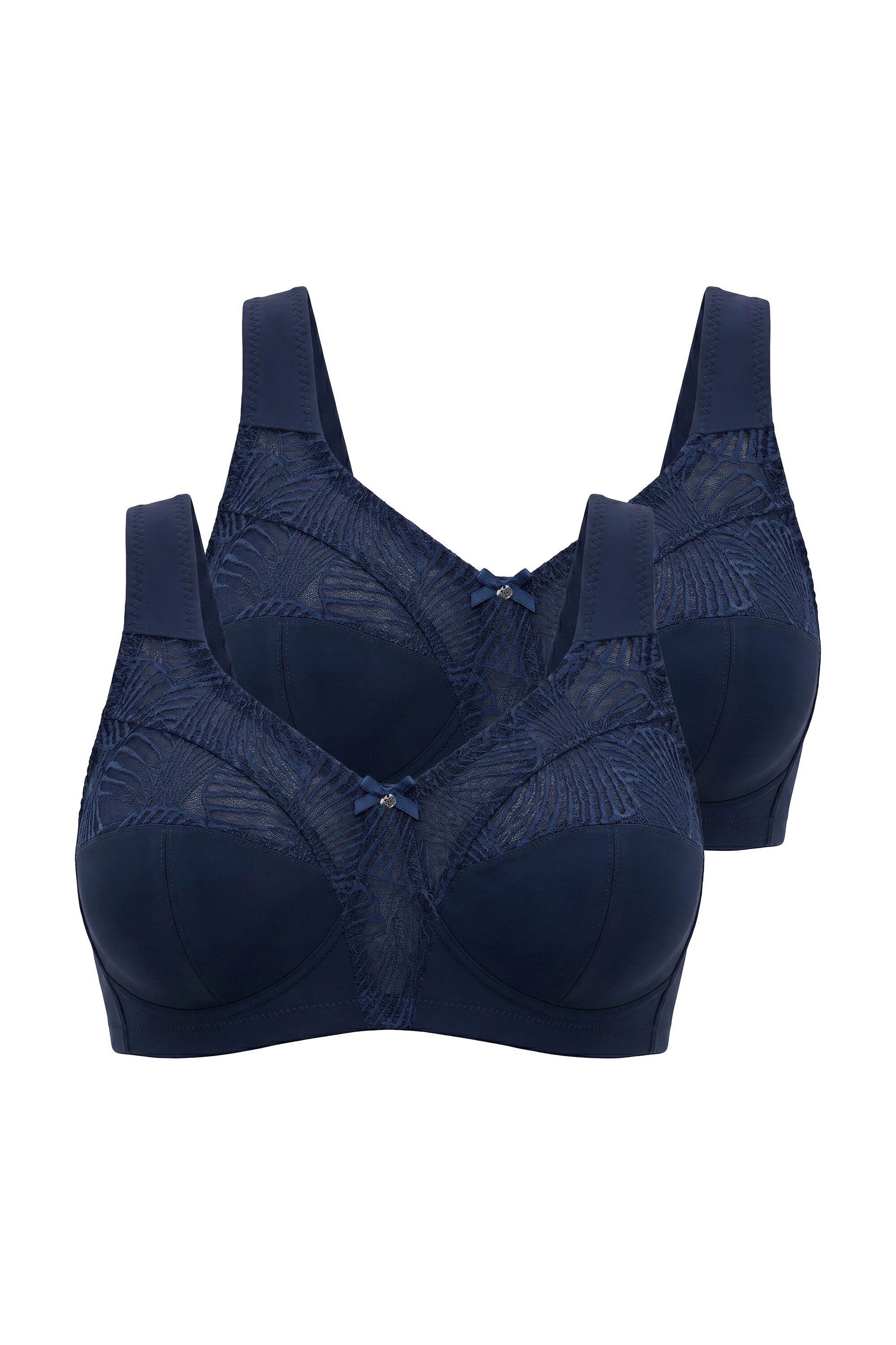 Ulla Popken Entlastungs-BH Entlastungs-BH ohne Bügel Cup C - G