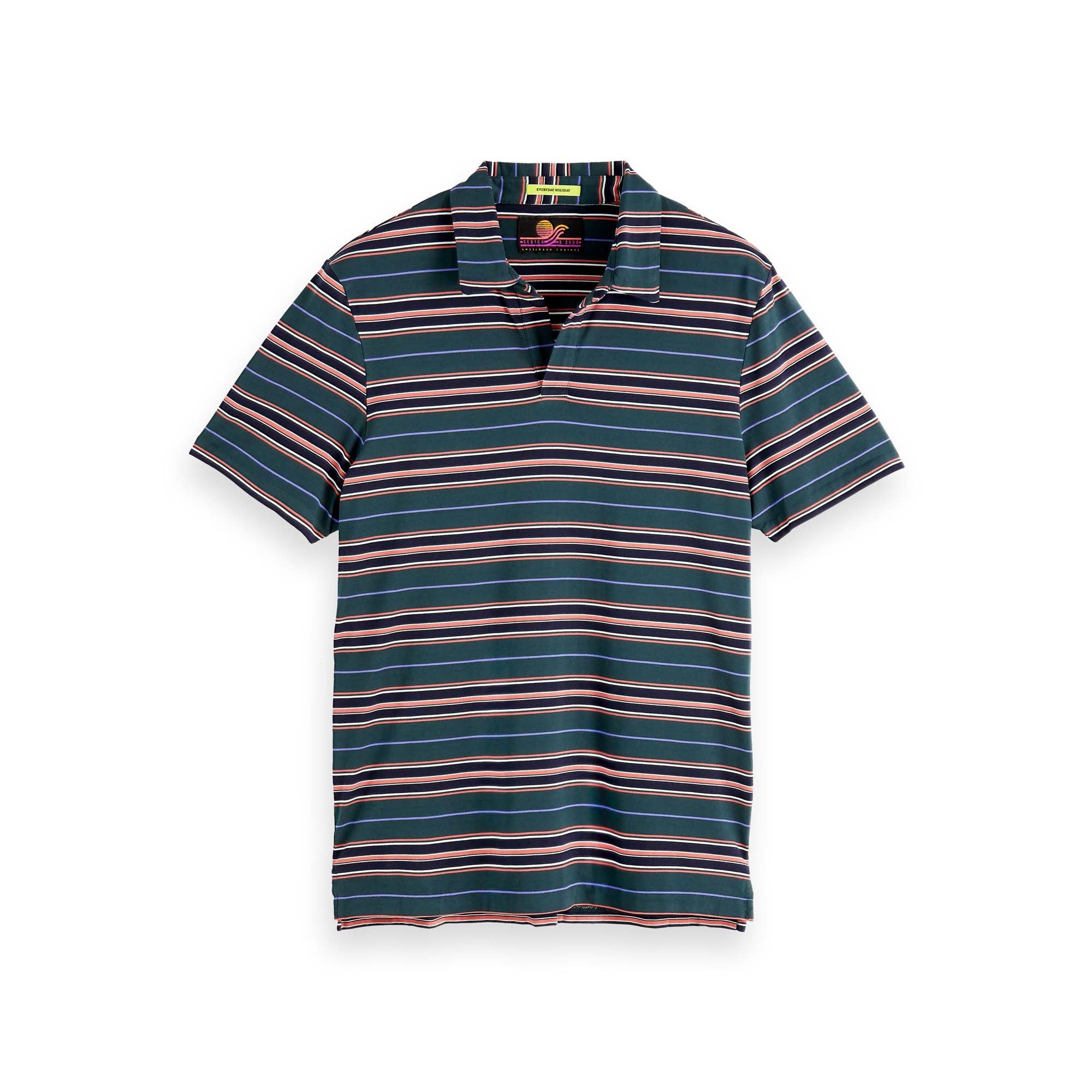 Poloshirt Scotch & Soda Herren Mercerized Jersey Poloshirt 155467
