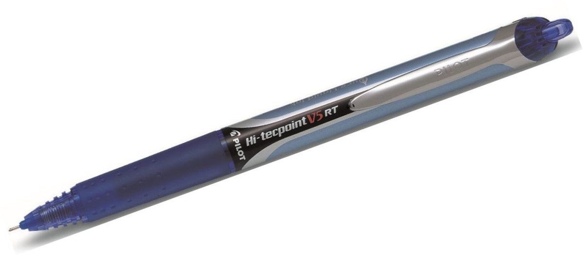 Pilot Pen Tintenfeinschreiber Tintenroller Hi Tecpoint V5 RT 0,3 blau