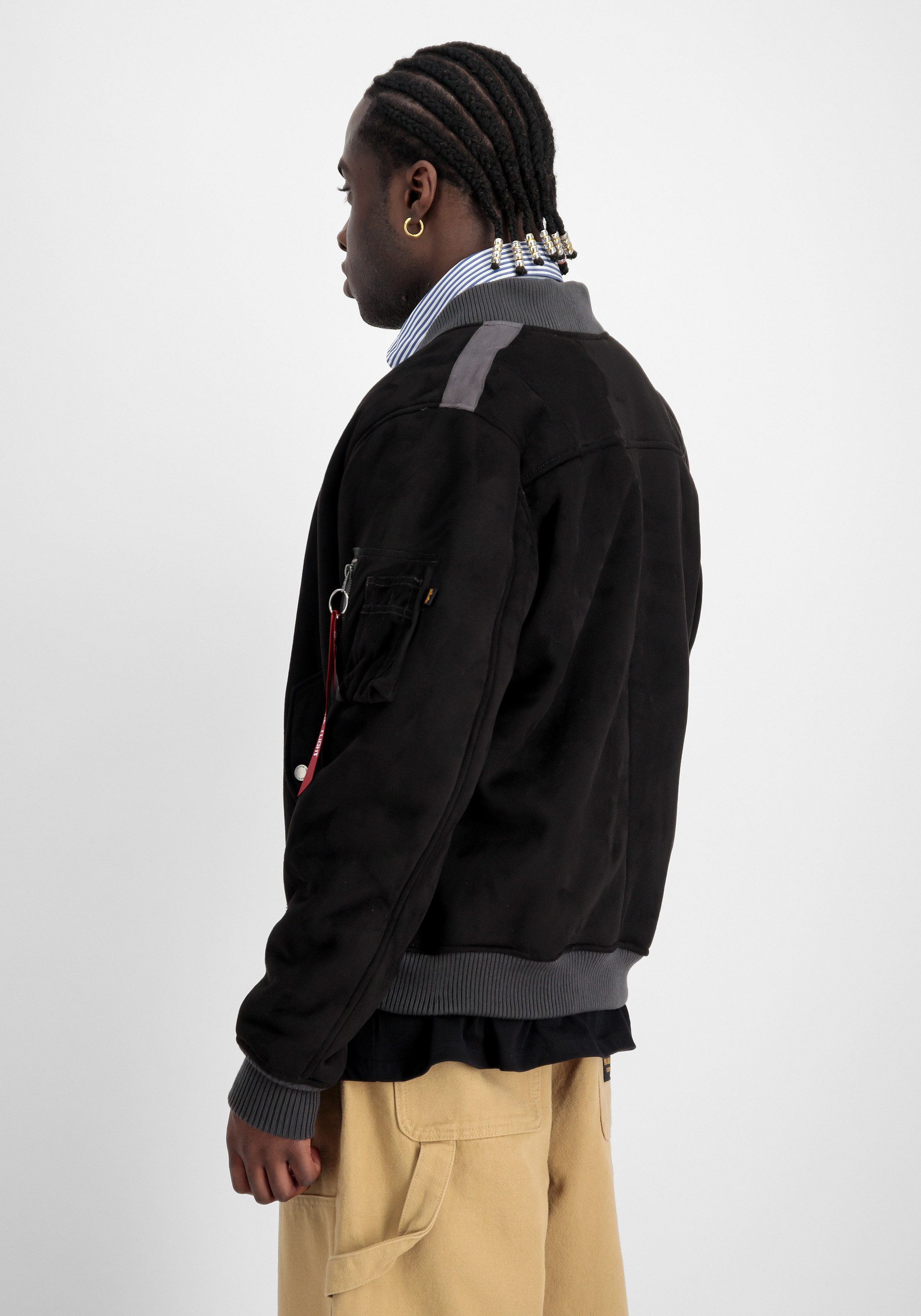 Alpha Industries Bomberjacke MA-1 Faux Suede