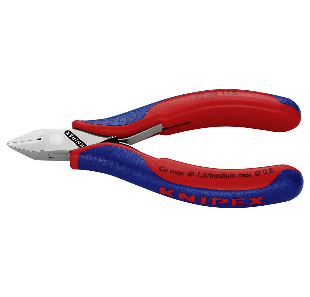 Thumbnail - Knipex Seitenschneider Knipex 77 42 115 Elektronik- u. Feinmechanik Seitenschneider ohne Fac