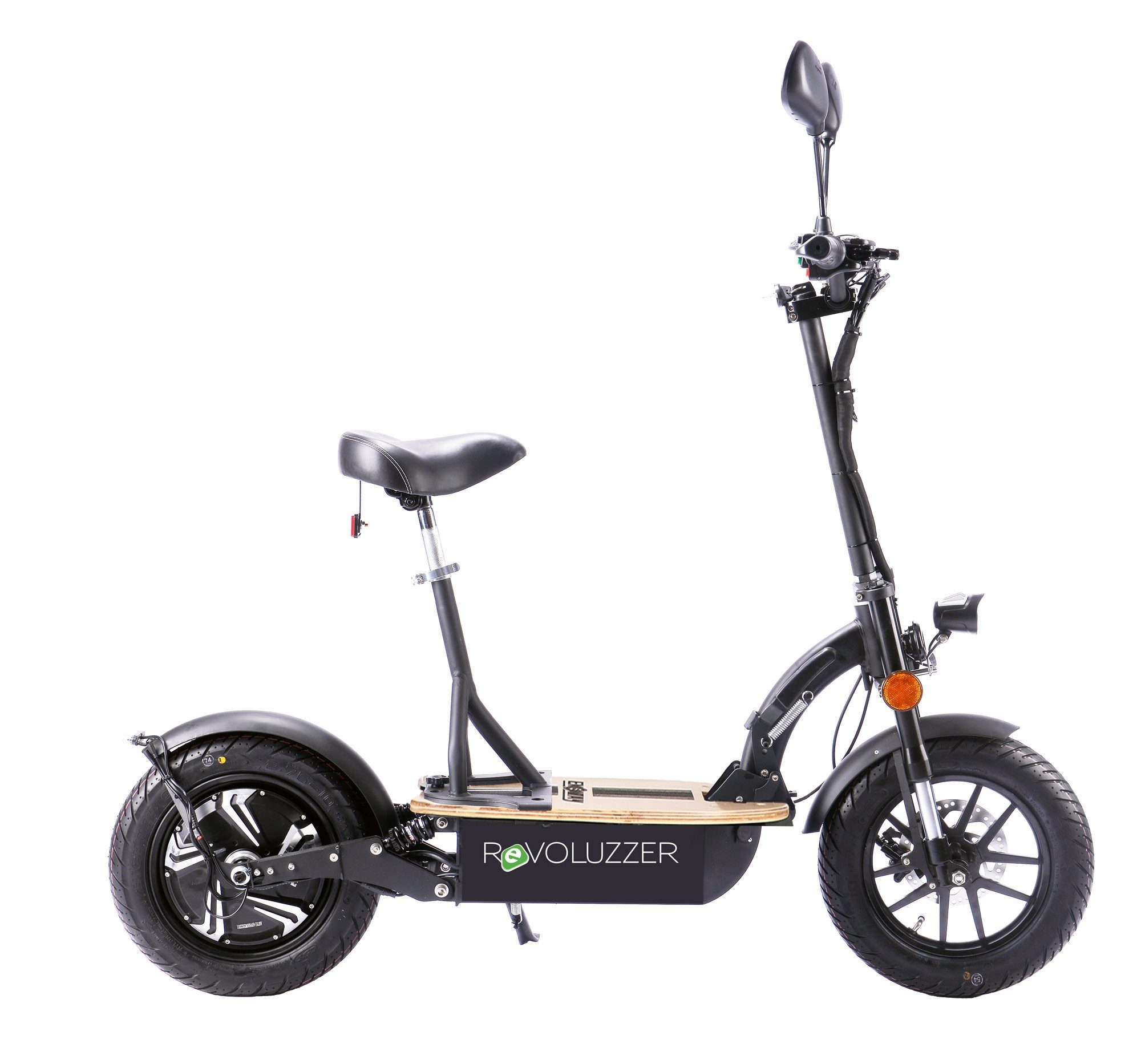 ENEWAY E-Scooter DER REVOLUZZER 45 3.5 12AH 45km/h 3.5 (Set, - 1200W 48V 3.5 45,00 EScooter Revoluzze Neueste 45km/h BleiGel, km/h, - basic Generation BleiAkku), 1200W 12AH