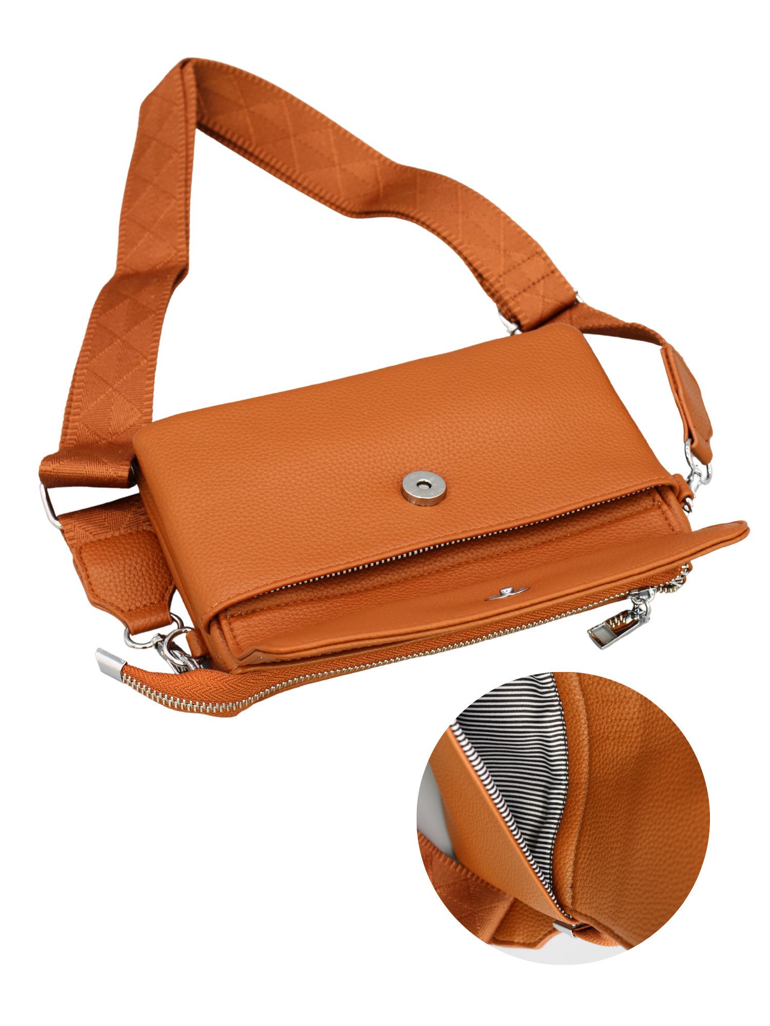 BRISE TASCHE Schultertasche Kompakte Crossbody Tasche mit vielen Fächern – 11 Farben, Kartenfach, viele Fächer, kompaktes Format, 11 Farben verfügbar
