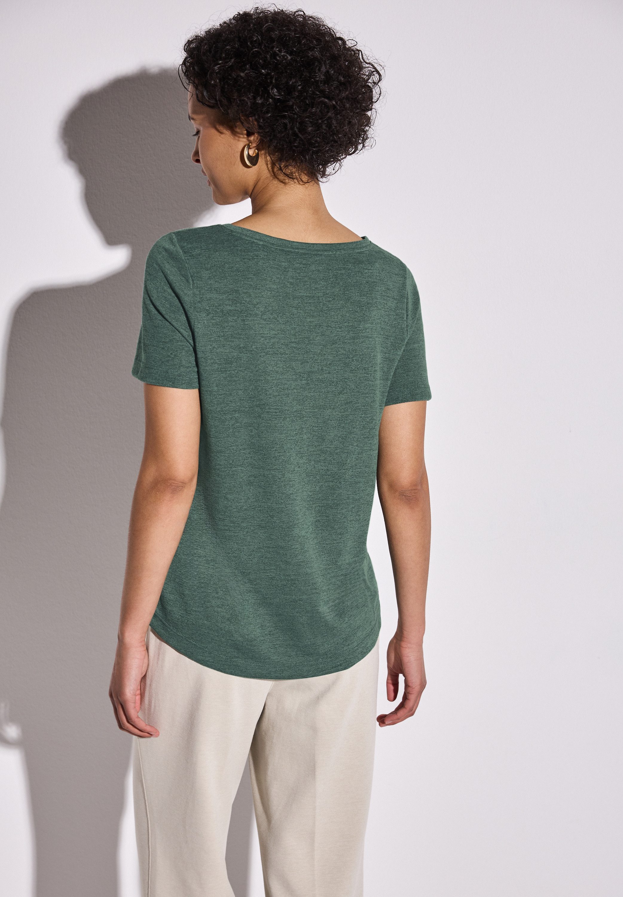 STREET ONE T-Shirt mit Wording günstig online kaufen