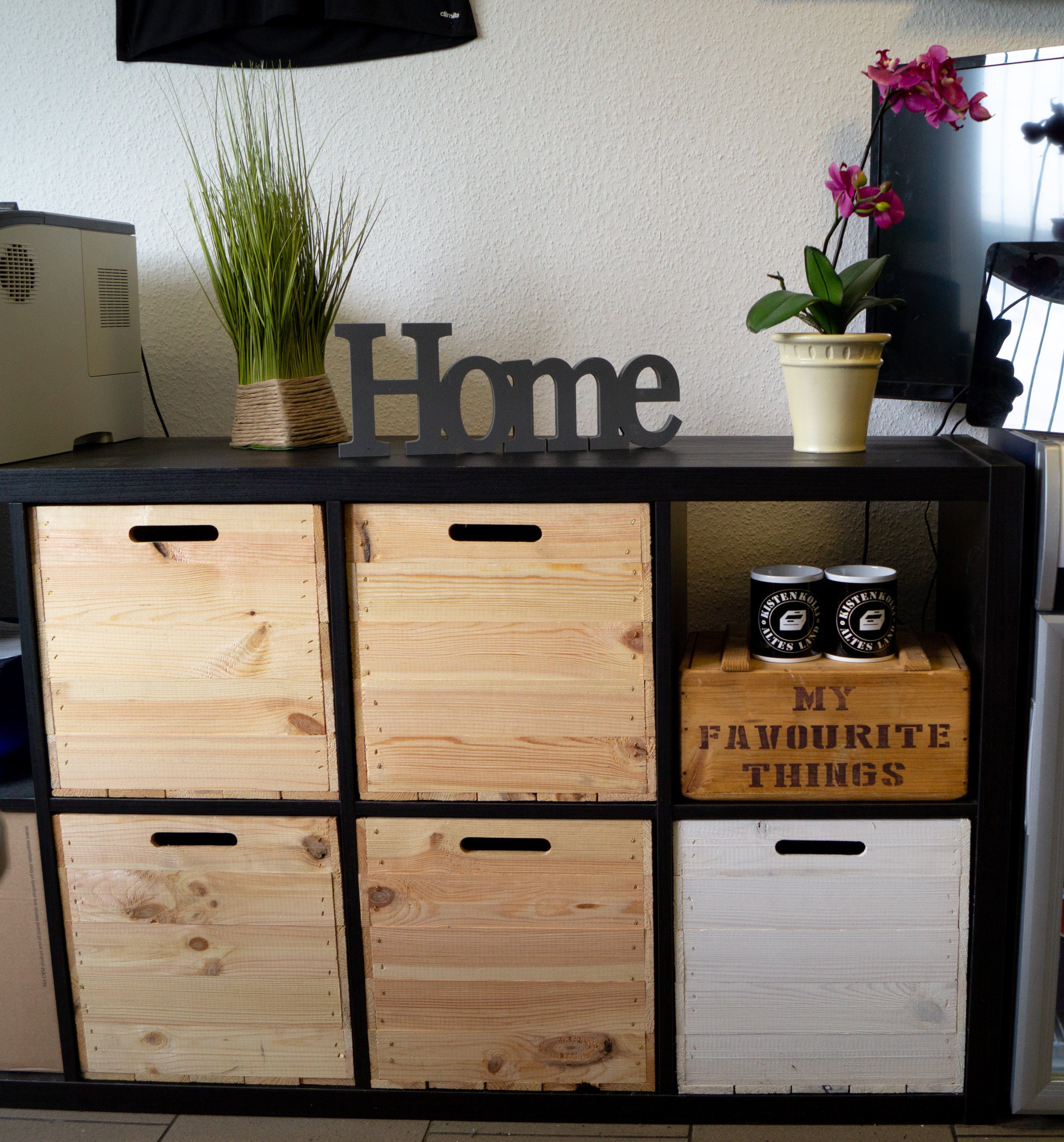 Kistenkolli Altes Land Allzweckkiste 3er set Holzkiste Natur passend für Ka günstig online kaufen