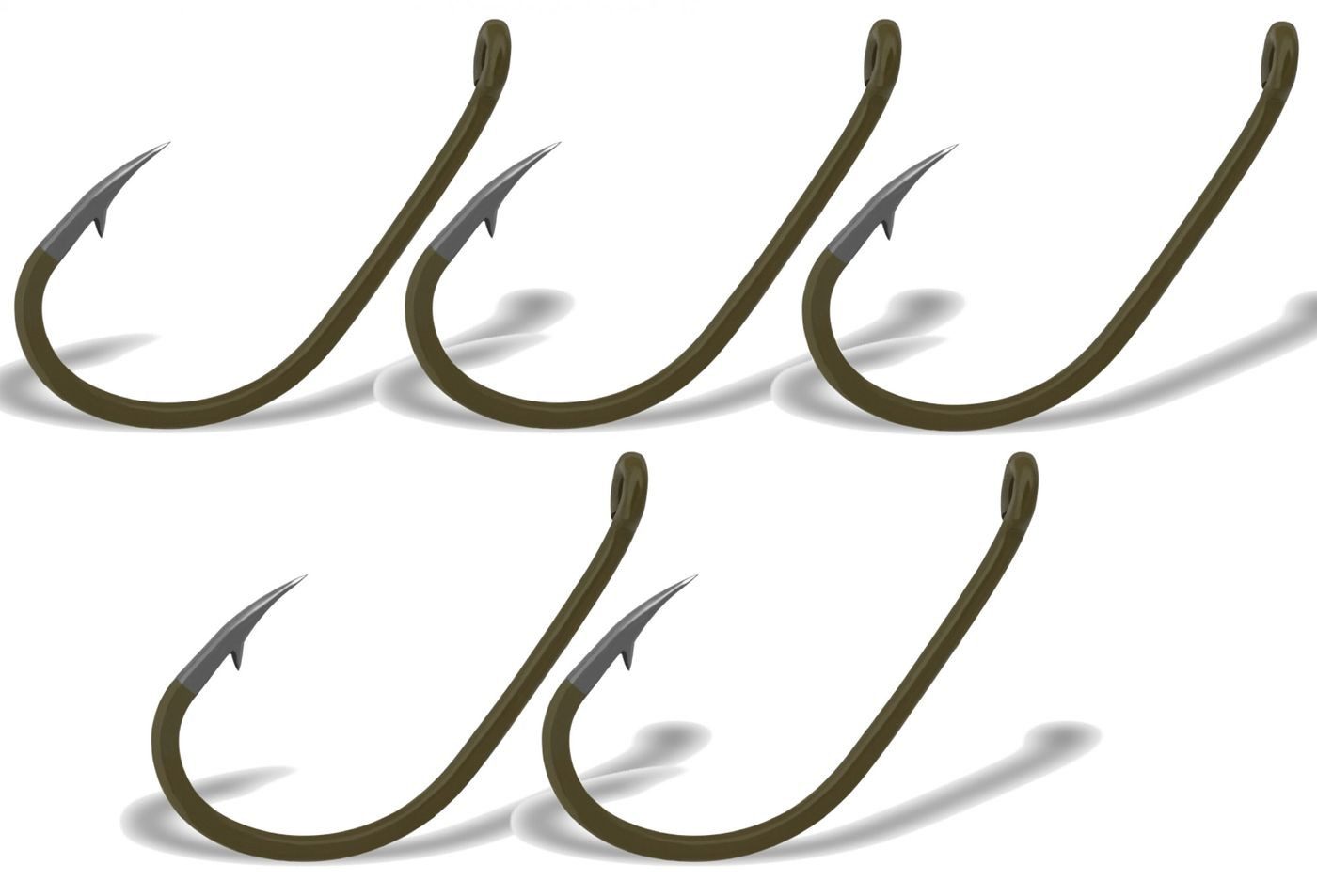 Karpfenhaken Gurza Kiji C Ring Camou - 5 Karpfenhaken