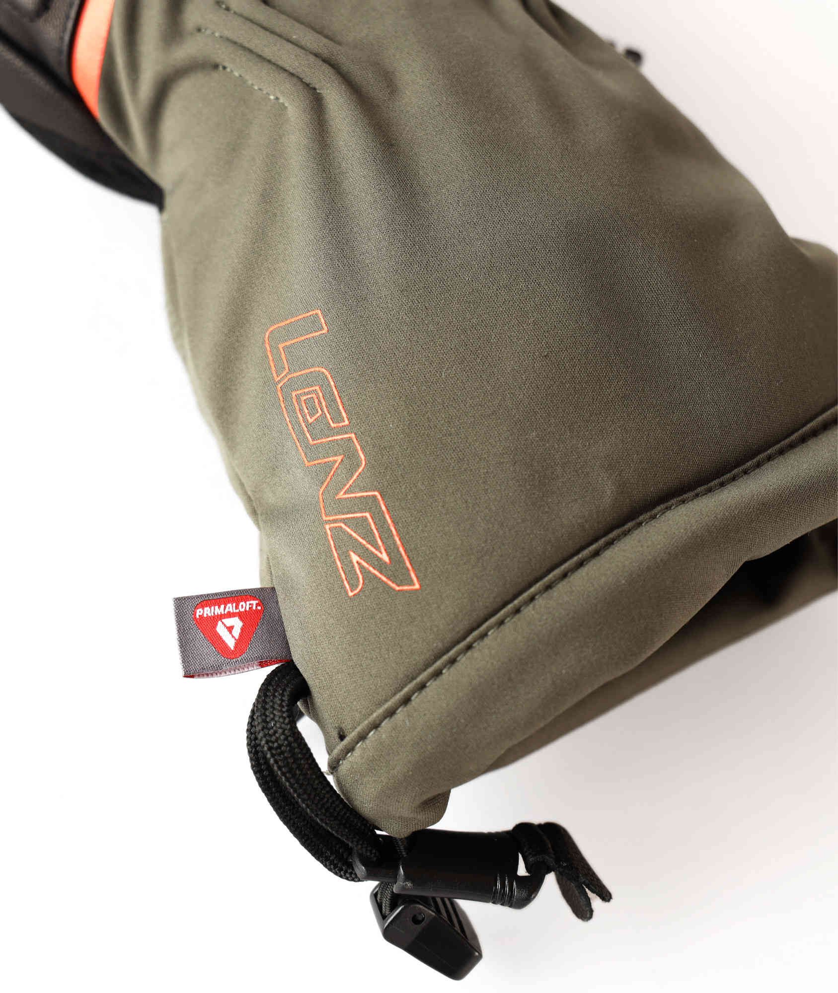 Lenz Motorradhandschuhe Heat Glove 1.0 Finger Cap Hunting beheizbare Handschuhe fingerlos,lange Stulpe,gefüttert,wasserdicht