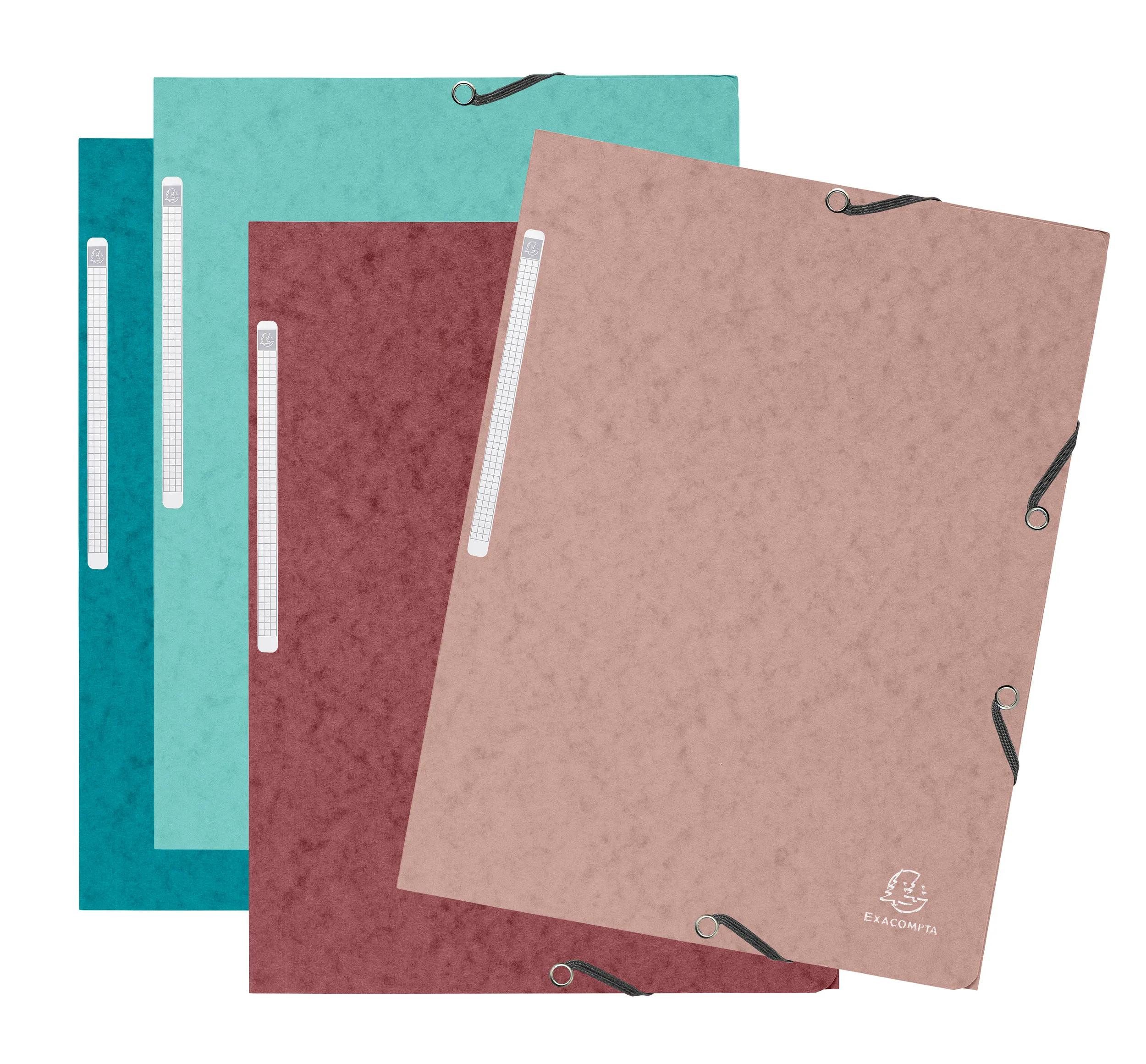 Organisationsmappe 60x Sammelmappe Colorspan 400g, 24x32cm, Skandi - sortiert - 55270E