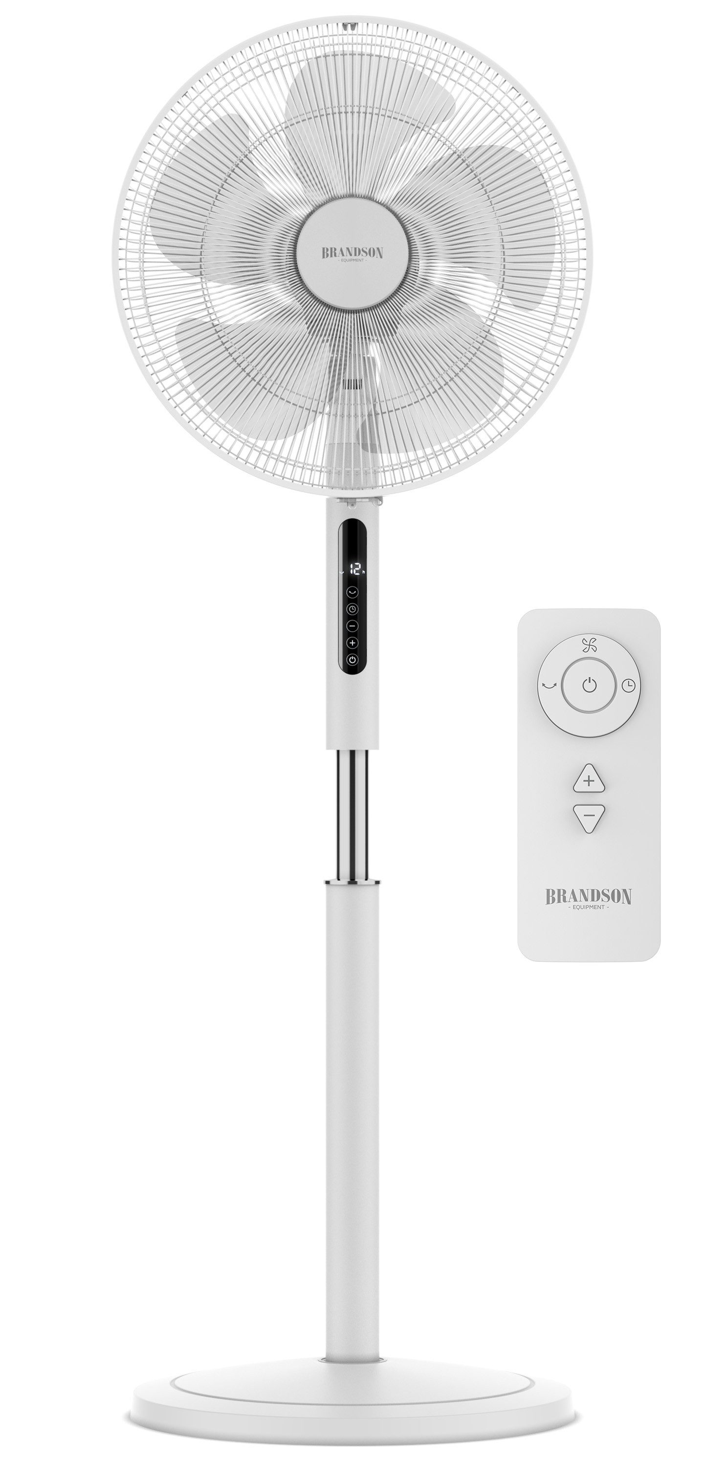 Brandson Standventilator mit Fernbedienung, leise, DC, energiesparend, Oszi günstig online kaufen