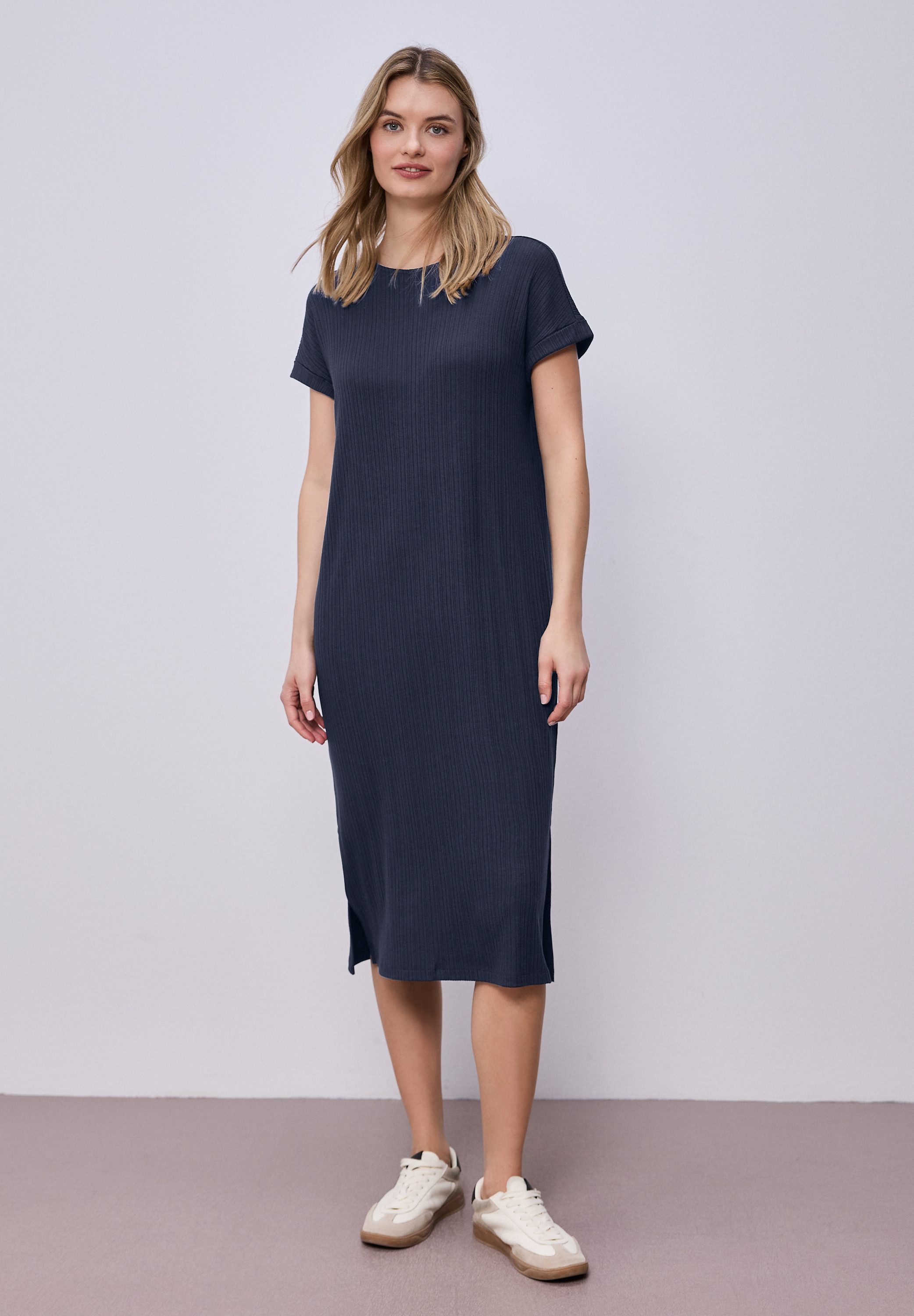 STREET ONE Jerseykleid mit Rundhalsausschnitt günstig online kaufen