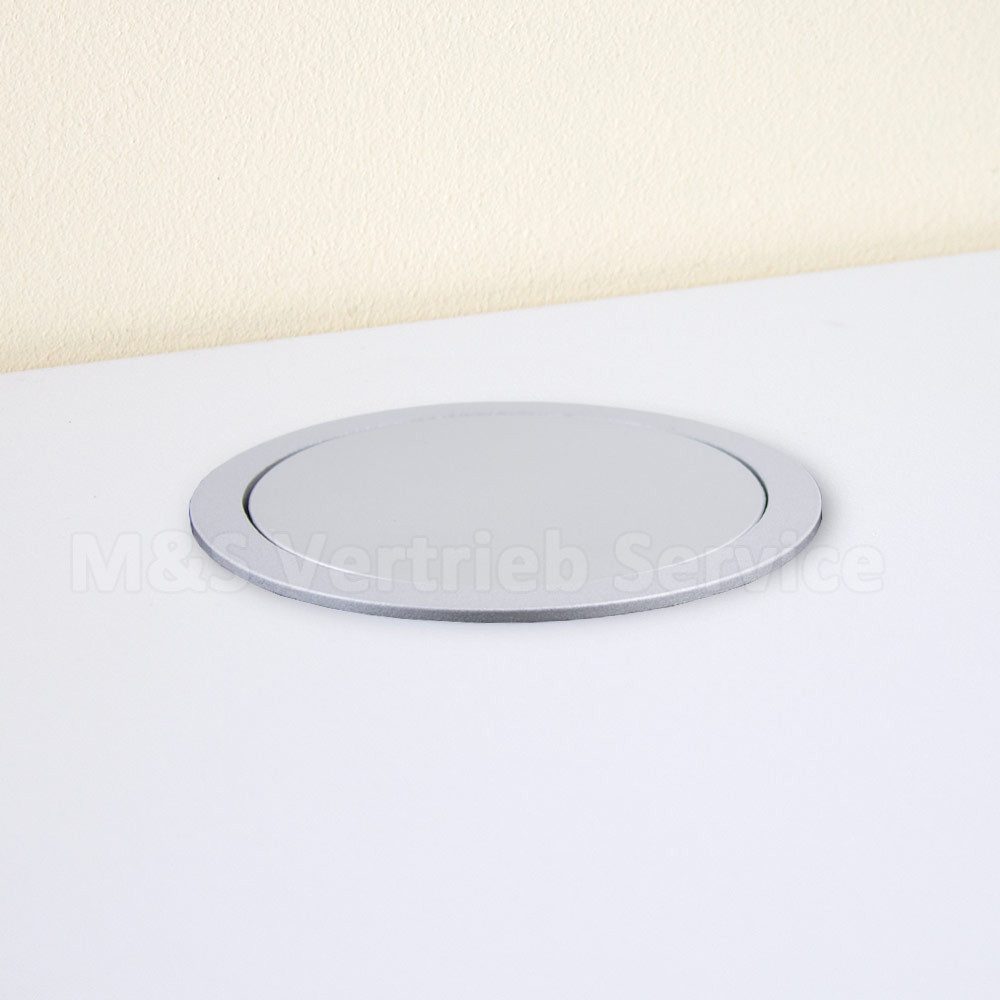 Bituxx Steckdosenturm 3-fach, 2 USB Einbau-Tischsteckdose – Bild 5 von 5