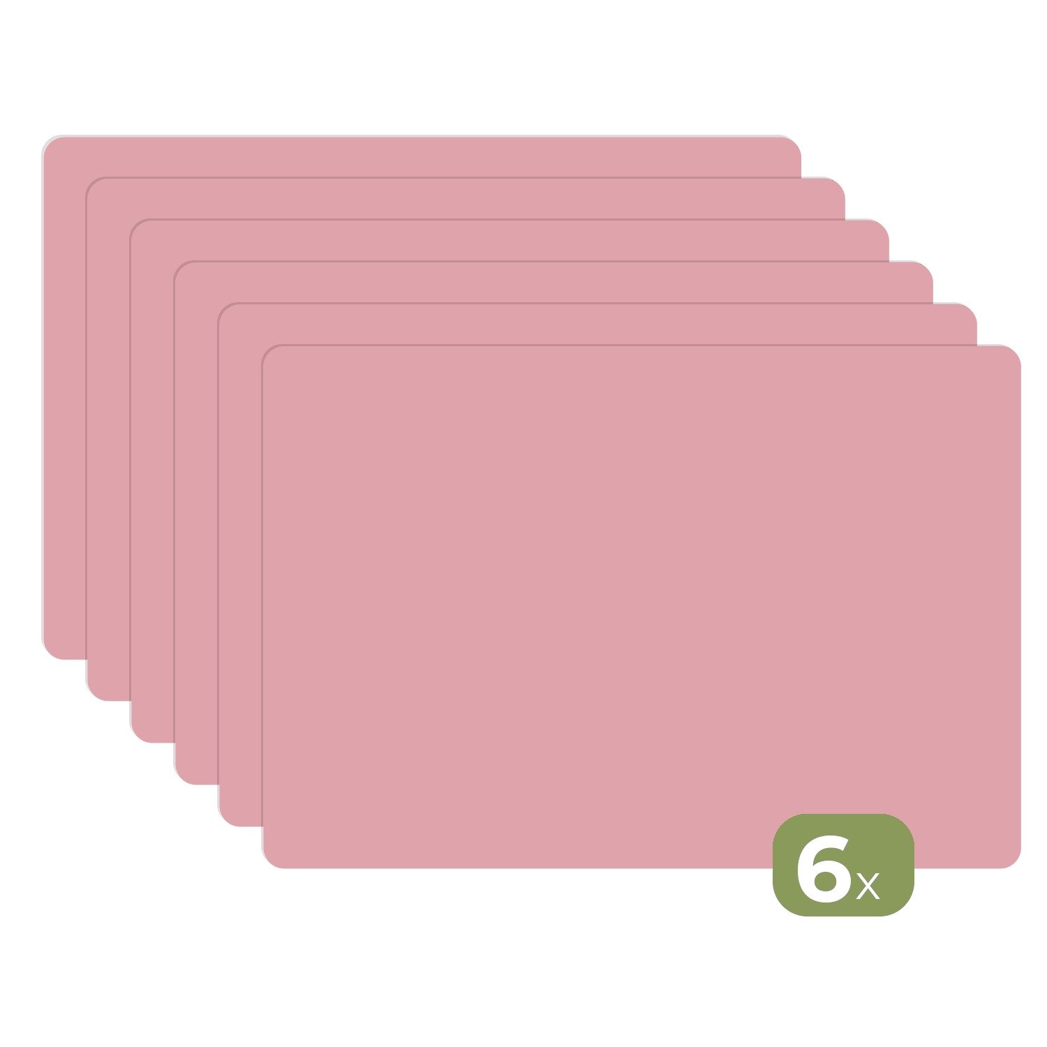 Platzset Rosa - Farben - Innenraum - Einfarbig - Farbe