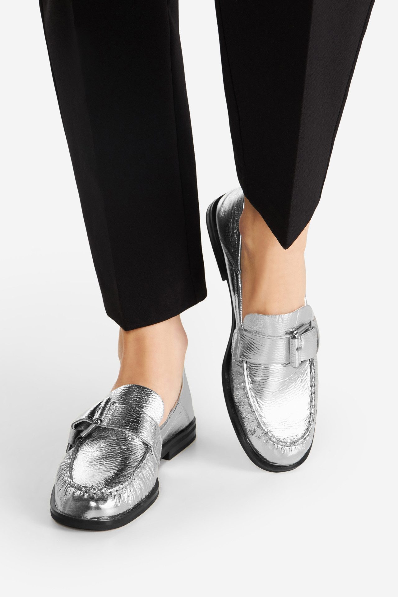 Badura Badura Damen Mokassin 37 silberfarben 5903698601199 Mokassin