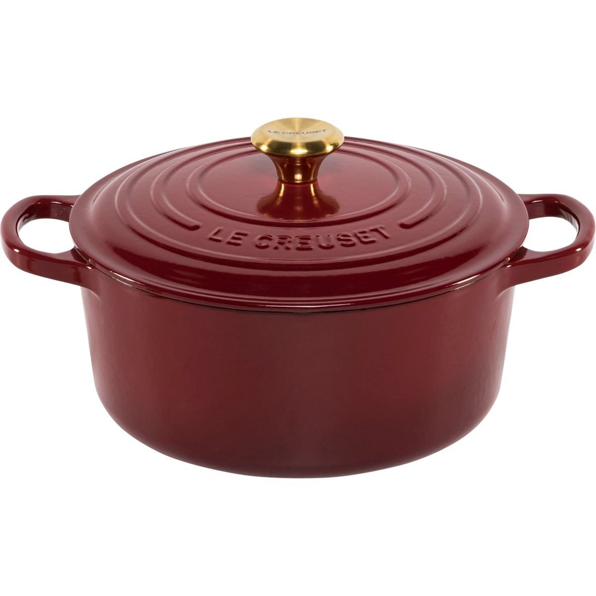 LE CREUSET Kochtopf Signature Bräter rund 22 cm