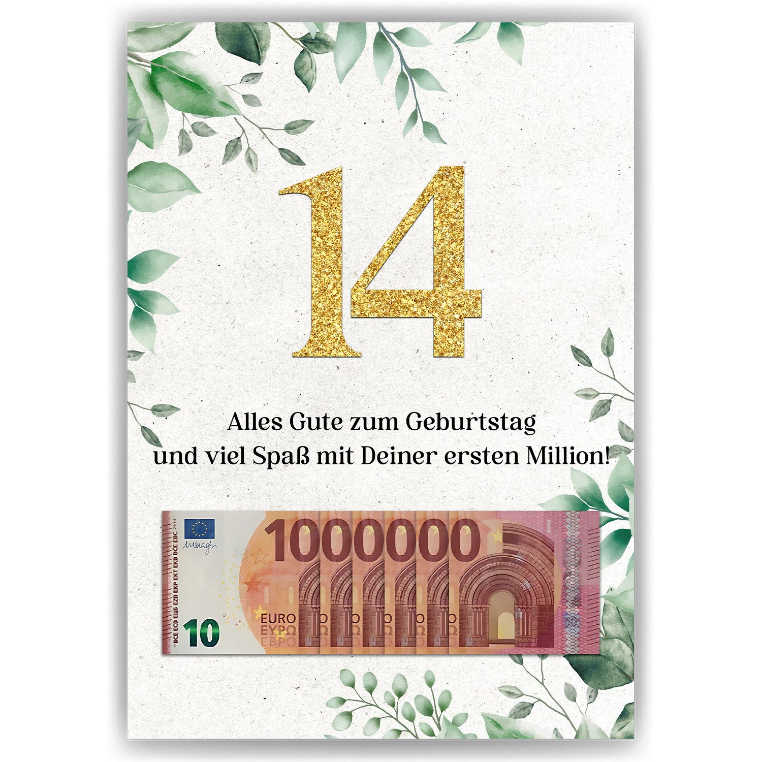 Tigerlino Poster Geburtstag Geldgeschenk Männer Frauen günstig online kaufen