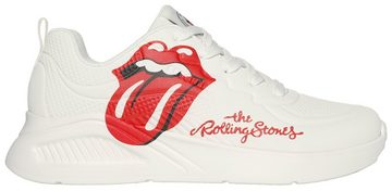 Skechers UNO LITE Sneaker mit coolem Rolling Stones Print, Freizeitschuh, Halbschuh, Schnürschuh