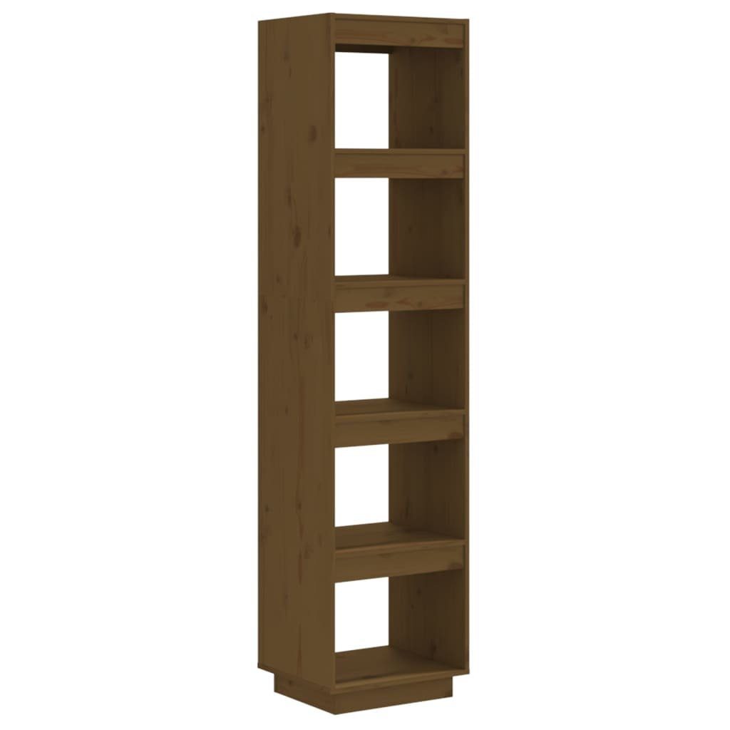 furnicato Bücherregal Bücherregal/Raumteiler Honigbraun 40x35x167cm Massivh günstig online kaufen