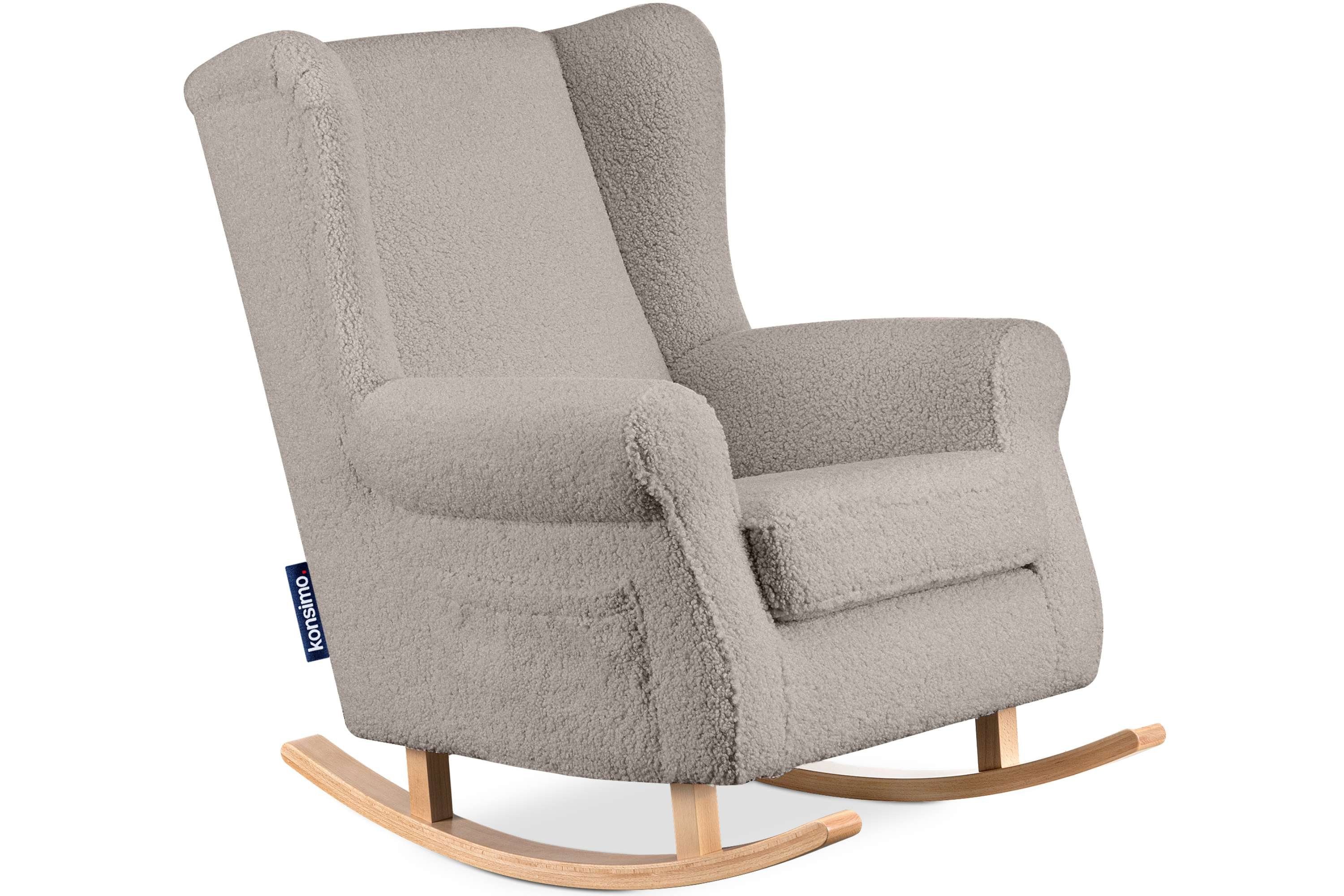 KONSIMO® Schaukelsessel TULES Stillsessel, Schaukelstuhl mit günstig online kaufen
