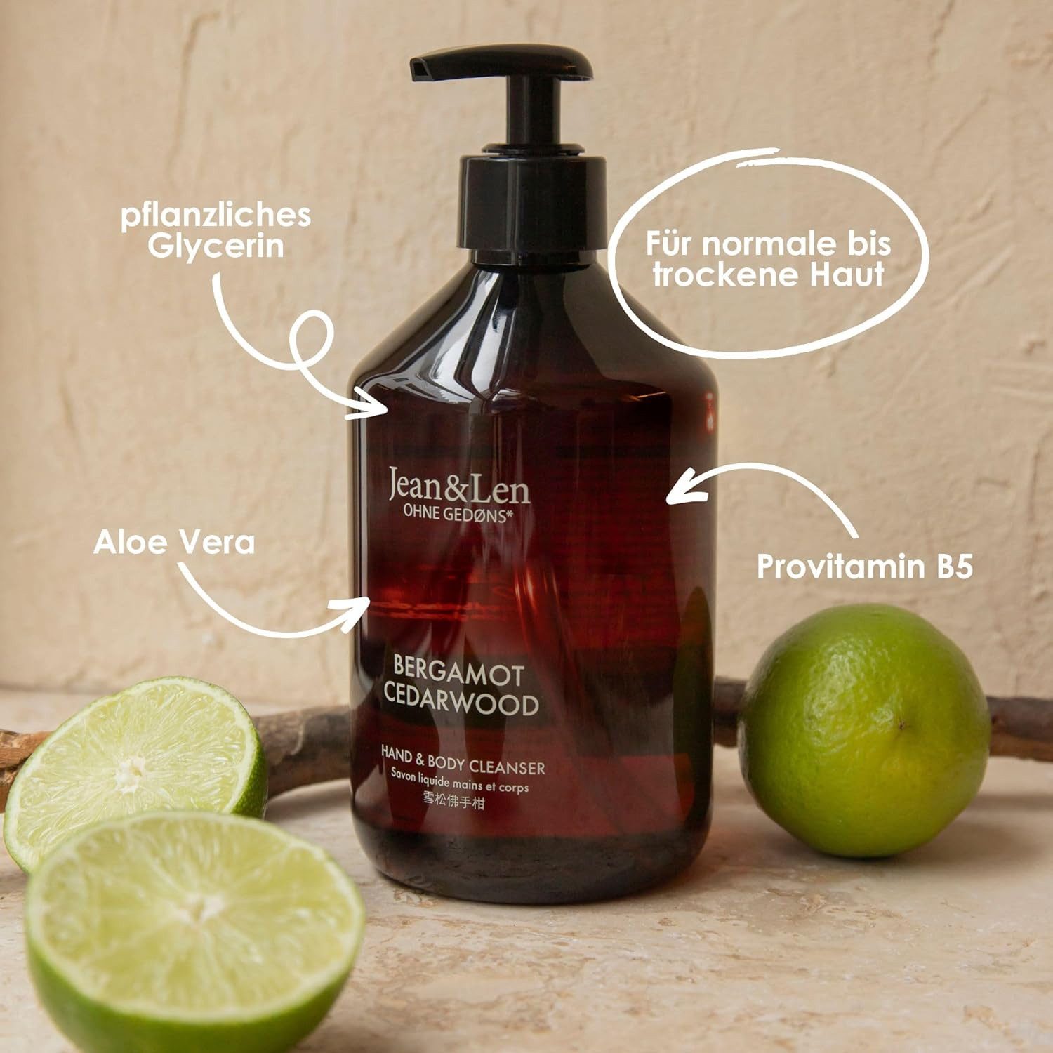 Jean & Len ohne Gedons* Handseife Körper- & Handseife - Hand & Body Cleanser