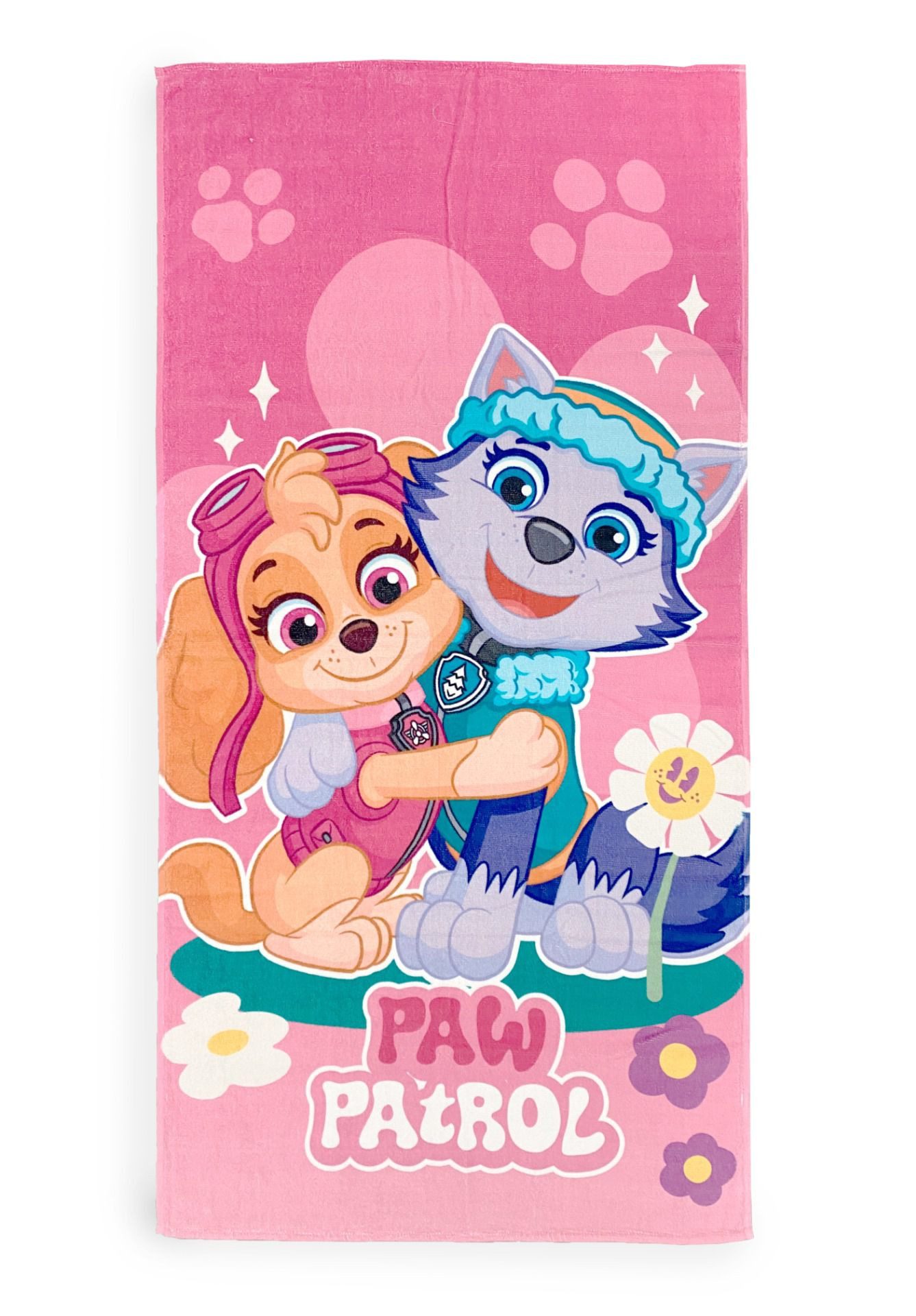 PAW PATROL Strandtuch Kinderhandtuch aus Baumwolle günstig online kaufen