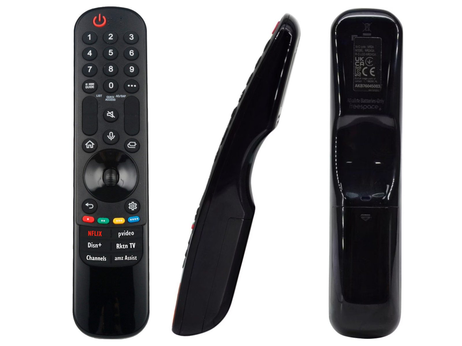 azurano Ersatz für LG MR24GA MR23GA MR22GA MR21GA MR20GA MR19BA MR18BA Universal-Smart-TV-Fernbedienung