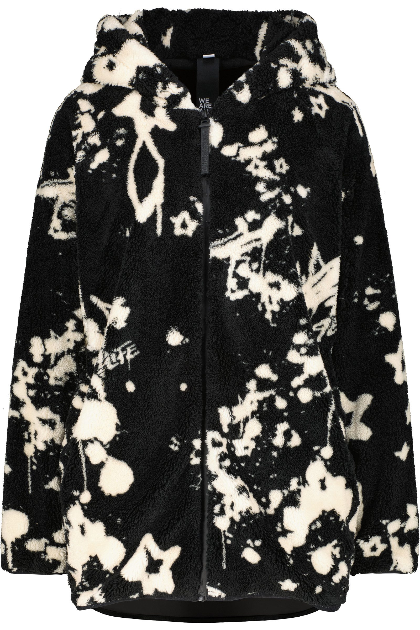 Alife & Kickin Sweatjacke Damen JacquelineAK T Übergangsjacke, Jacke leichte Kuschel-Jacke mit Stehkragen und Reißverschluss