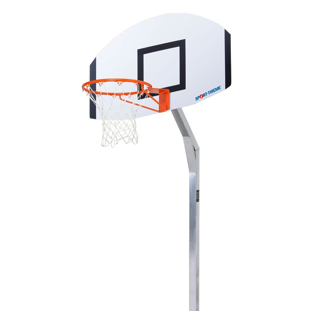 Sport-Thieme Basketballständer Basketballanlage Jump mit Ausladung, Ideal für Schulhöfe, Spielplätze und Freibäder