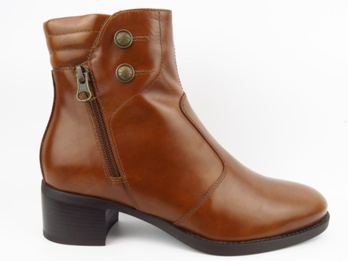 Manolete cuoio Stiefelette