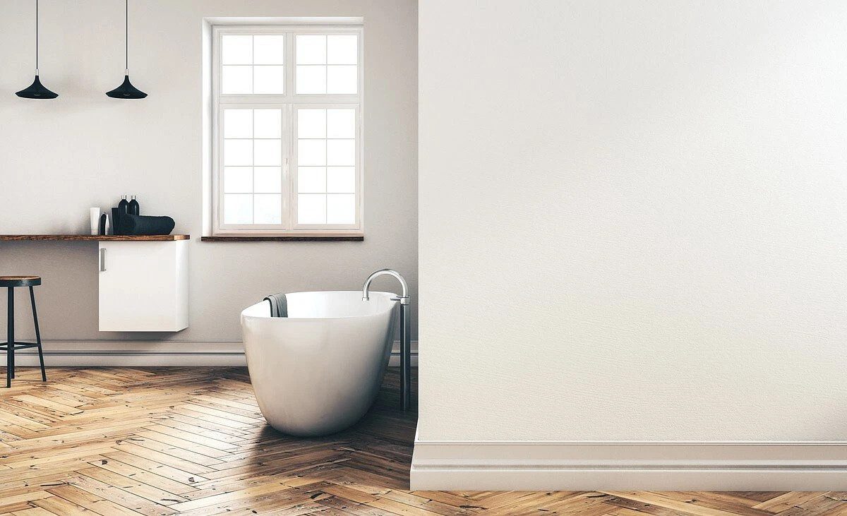 Wilckens Farben Feuchtraumfarbe Wilckens Anti Schimmelfarbe Feuchtraum Renovierfarbe weiß matt 2,5 L., Renovierung und für Neuanstriche von Innenwänden in Feuchträumen