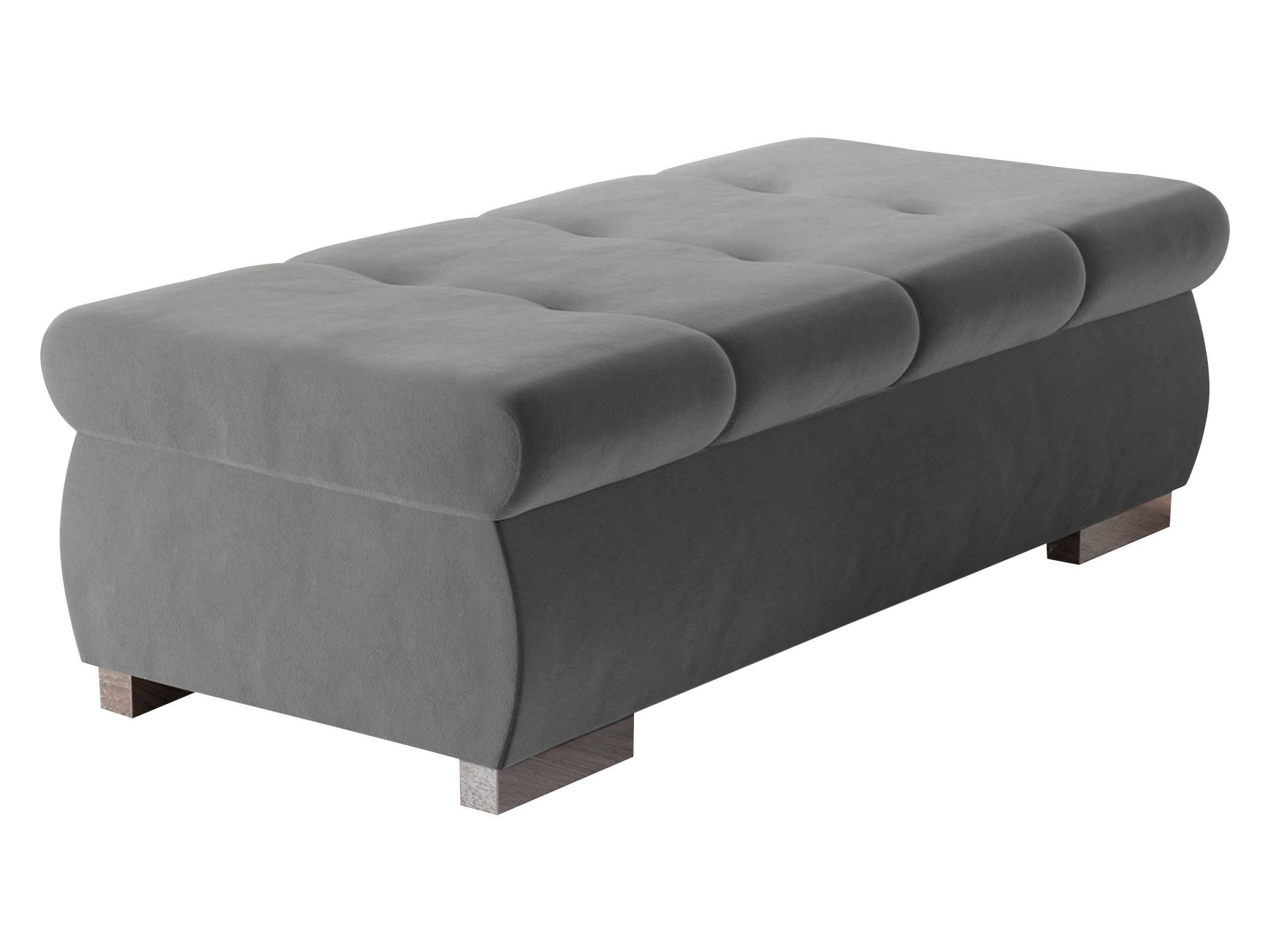 MIRJAN24 Polsterhocker Orkan Groß, Holzkonstruktion, 120x60x39 günstig online kaufen