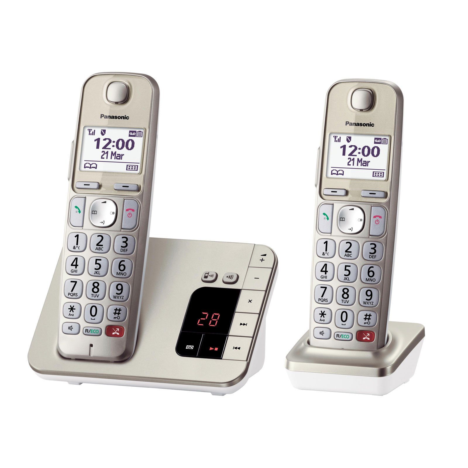 Panasonic KX-TGE262GN Schnurloses DECT-Telefon