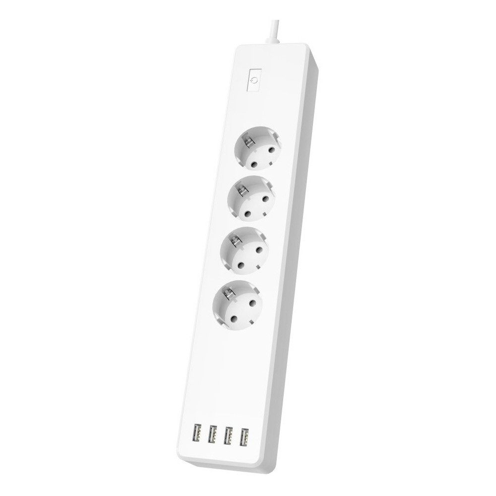 Hama Hama WiFi Steckdosenleiste mit USB-Anschlüssen. Steckdosenleiste (Steckdose, Überlastschutz), Steckdose