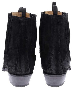 FB Fashion Boots BU1008 Schwarz Stiefelette Rahmengenähte Westernstiefelette
