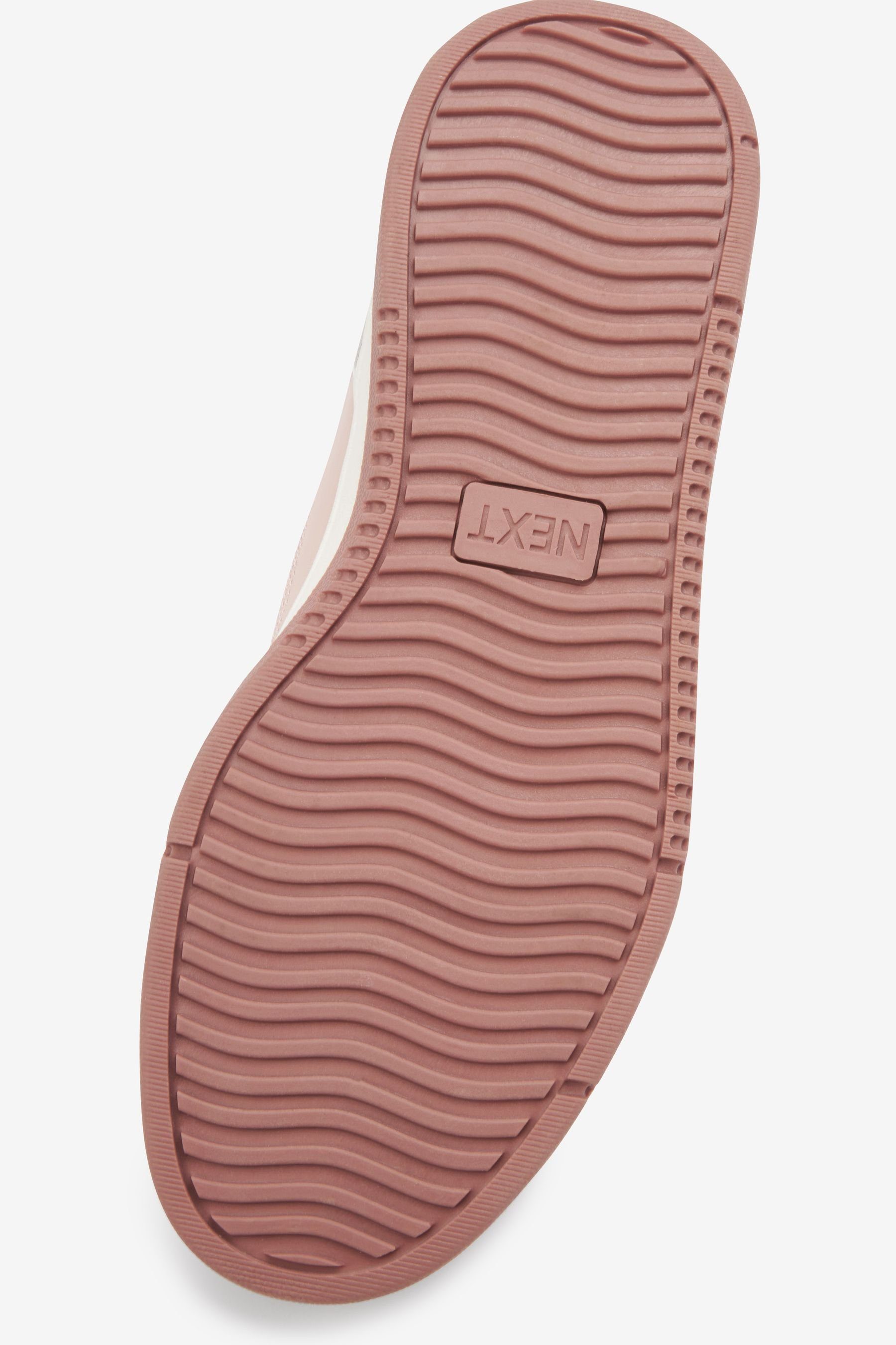 White/Pink Forever Retro-Schnürsneaker Comfort® (1-tlg) Next Sneaker