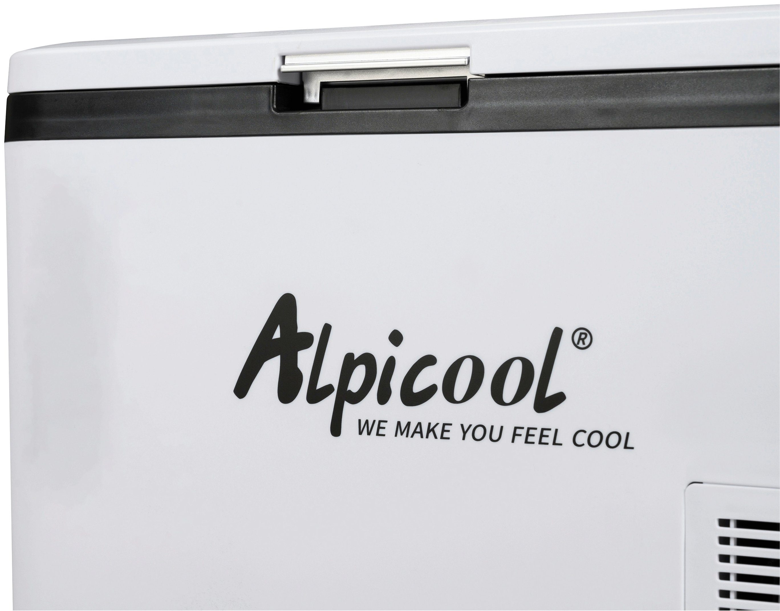 ALPICOOL Elektrische Kühlbox CF35, 35 l, 35L Kompressor-Kühlbox, im  Fahrzeug und zu Hause nutzbar