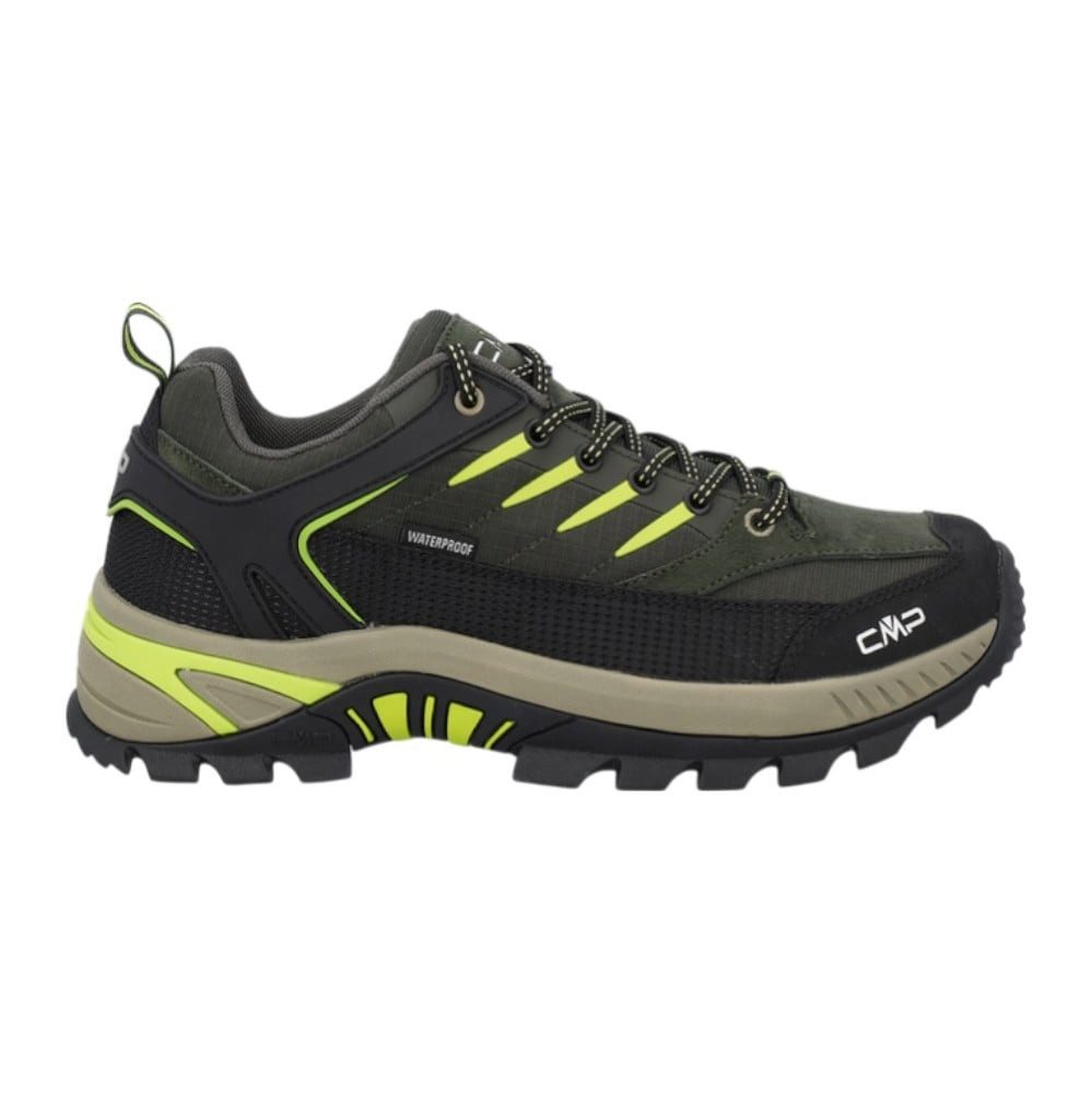CMP Rigel 2.0 Low Trekking WP (wasserdicht) dunkelgrün/schwarz Herren Wanderschuh