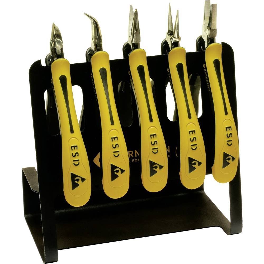 BERNSTEIN TOOLS FOR ELECTRONICS Zangenset CLASSICline Zangen-Set, 5-teilig 3-650-V