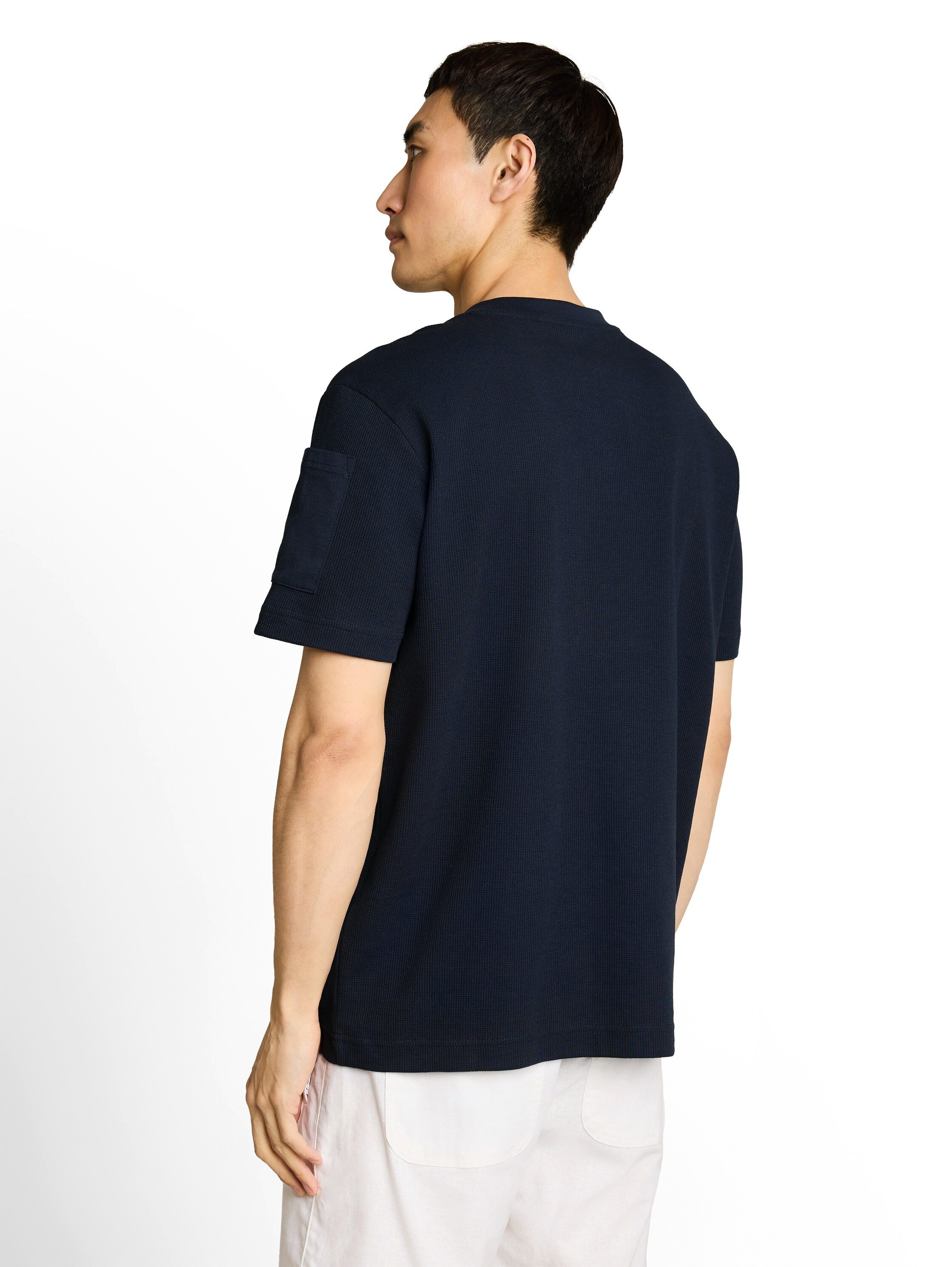 TOM TAILOR Kurzarmshirt Sommershirt mit kurzer Knopfleiste – Bild 3 von 5