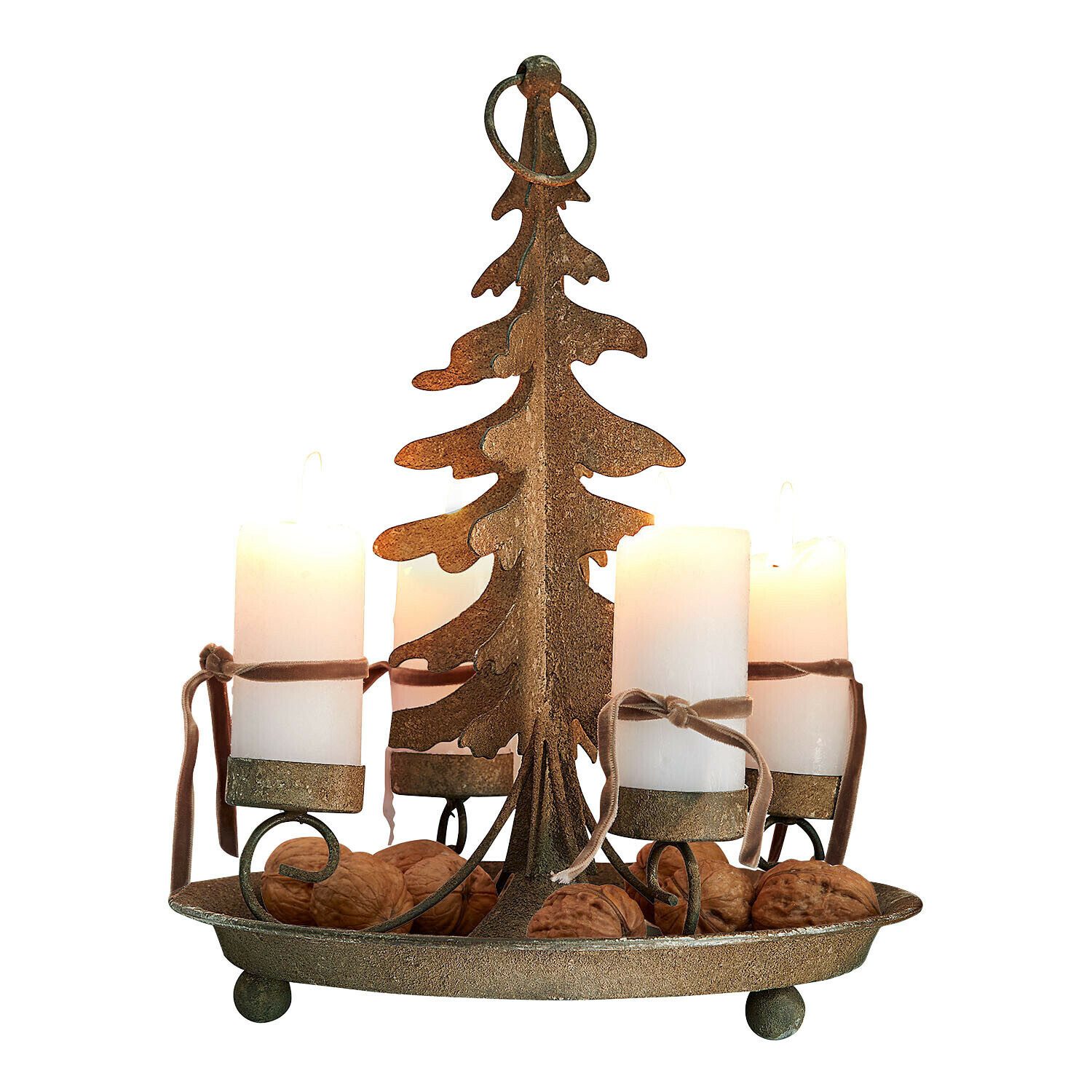 Mirabeau Kerzenständer Kerzenhalter Lunvik antikbraun