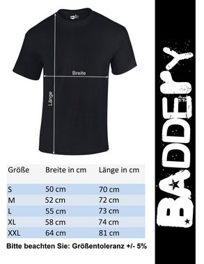 Baddery Print-Shirt Jungen Gamer T-Shirt zum 13. Geburtstag : Level 13 Complete, hochwertiger Siebdruck, aus Baumwolle