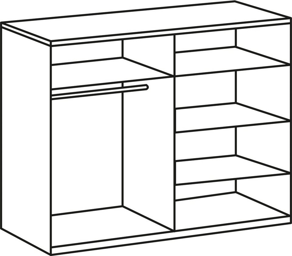 Wimex Schlafzimmer-Set Angie, (Set, 4-St), Schrank wahlweise Breite 225 cm  oder 270 cm