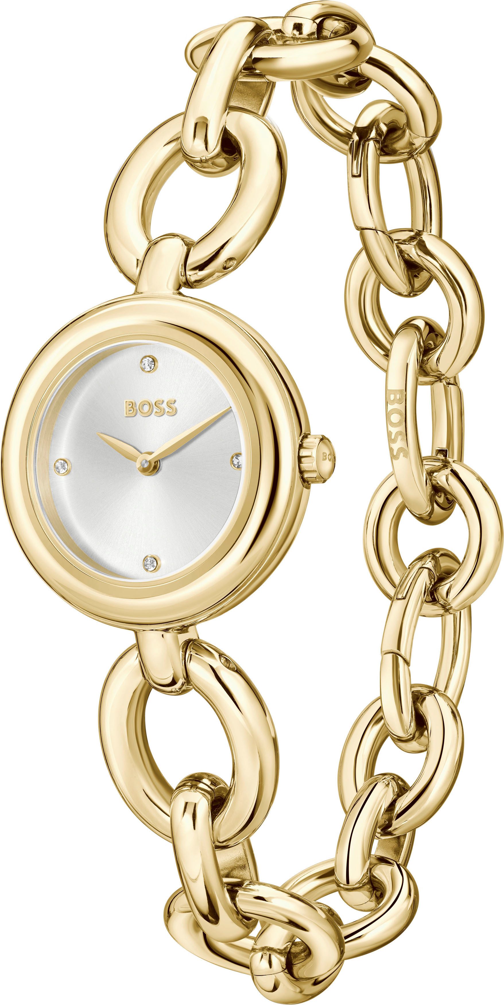 BOSS Quarzuhr LIVE 1502792, Armbanduhr, Damenuhr, günstig online kaufen