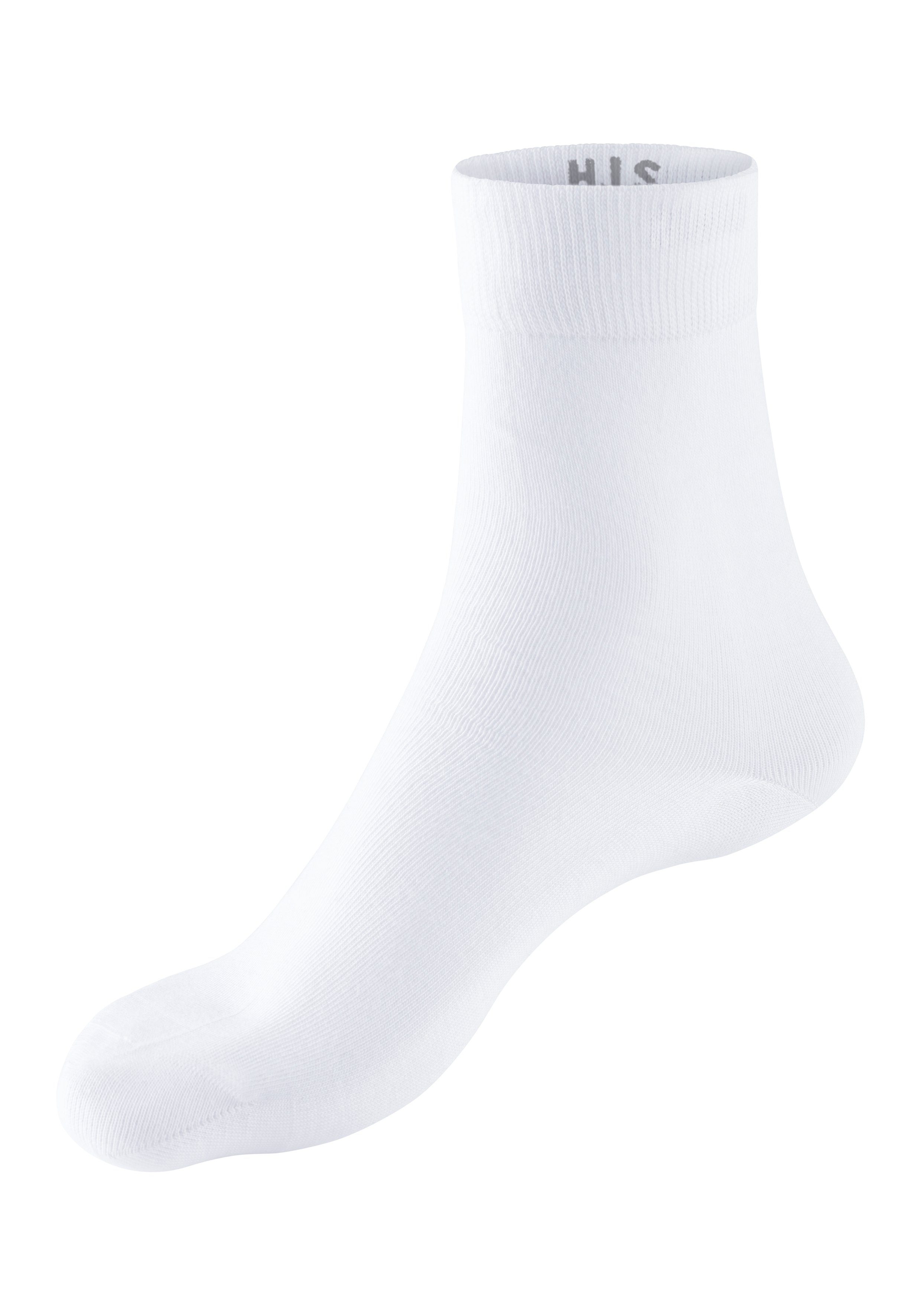 H.I.S Basicsocken (Packung, 10-Paar) mit eingestrickten Symbolen