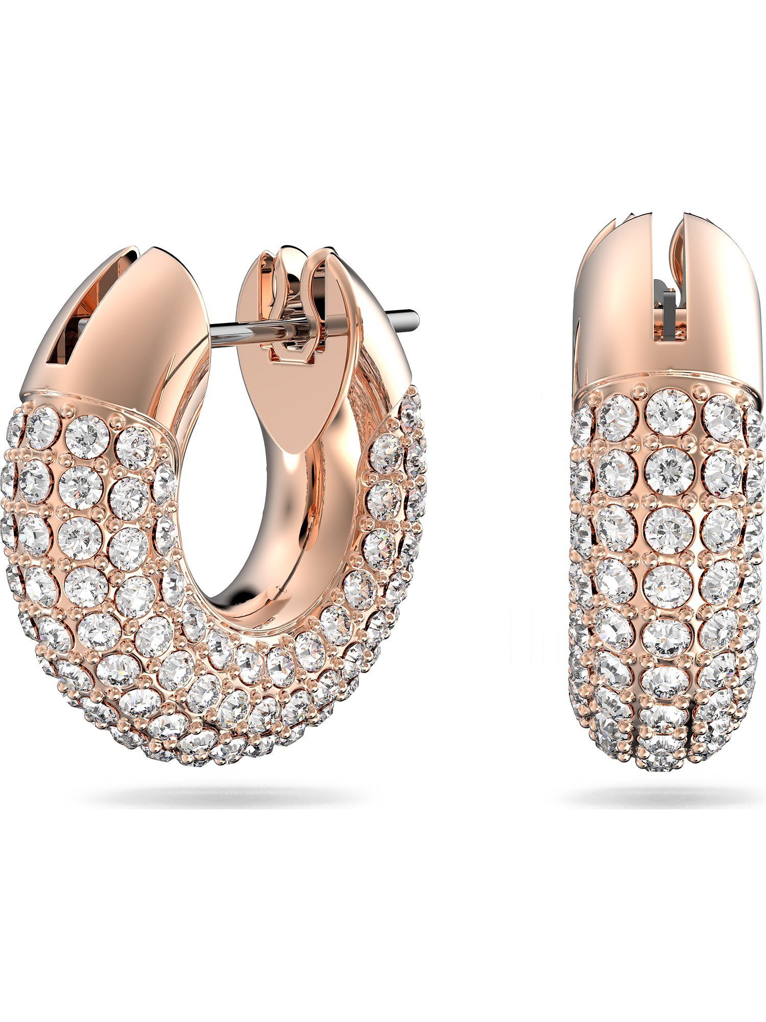 Swarovski Paar Creolen Swarovski Damen-Creolen Metall Swarovski-Kristall (Paar), Dextera